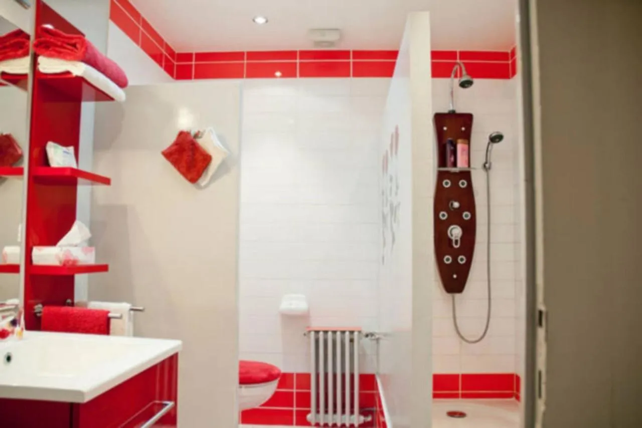 Bathroom in Lalobema