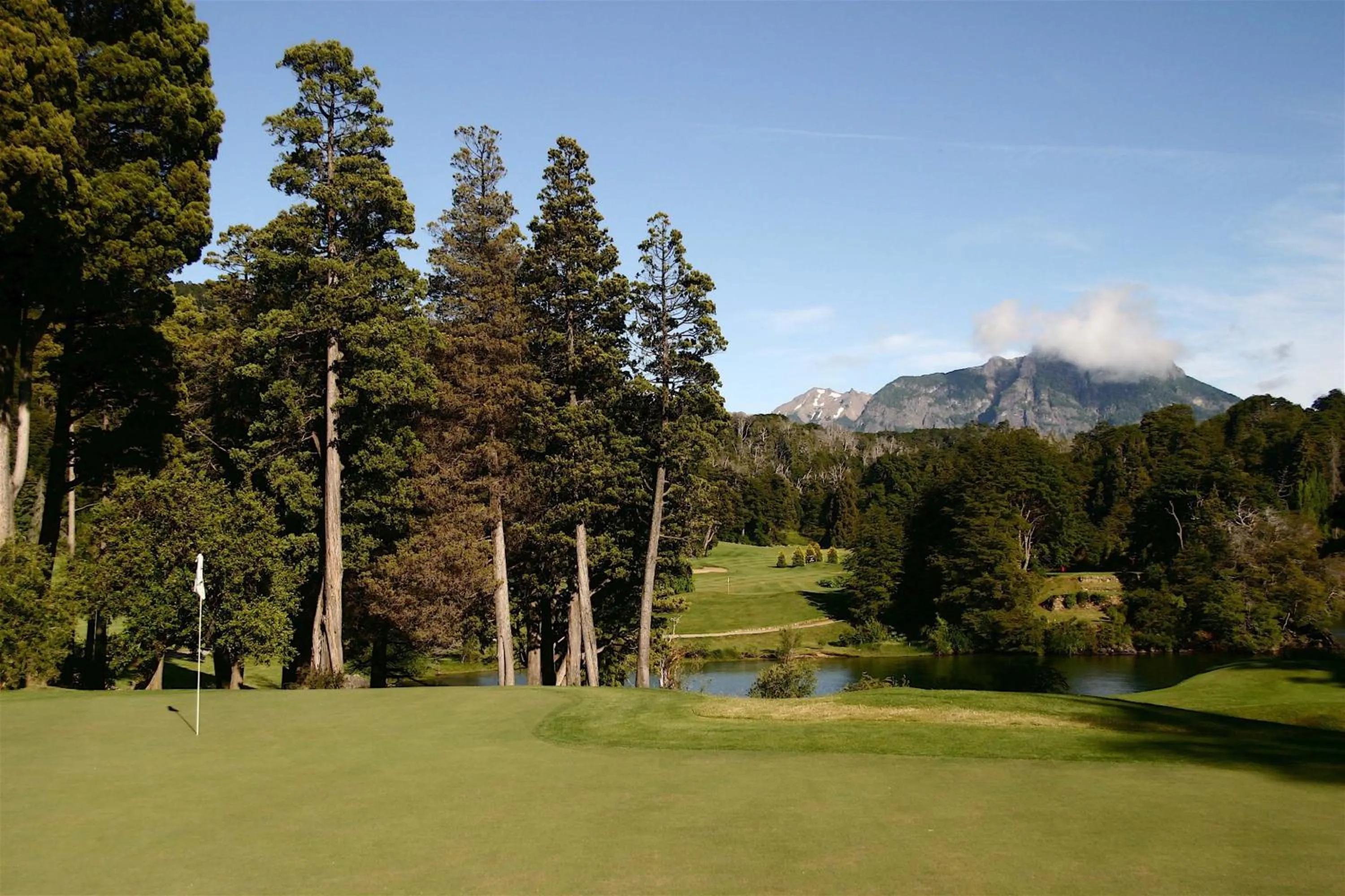 Golfcourse in Llao Llao Resort, Golf-Spa