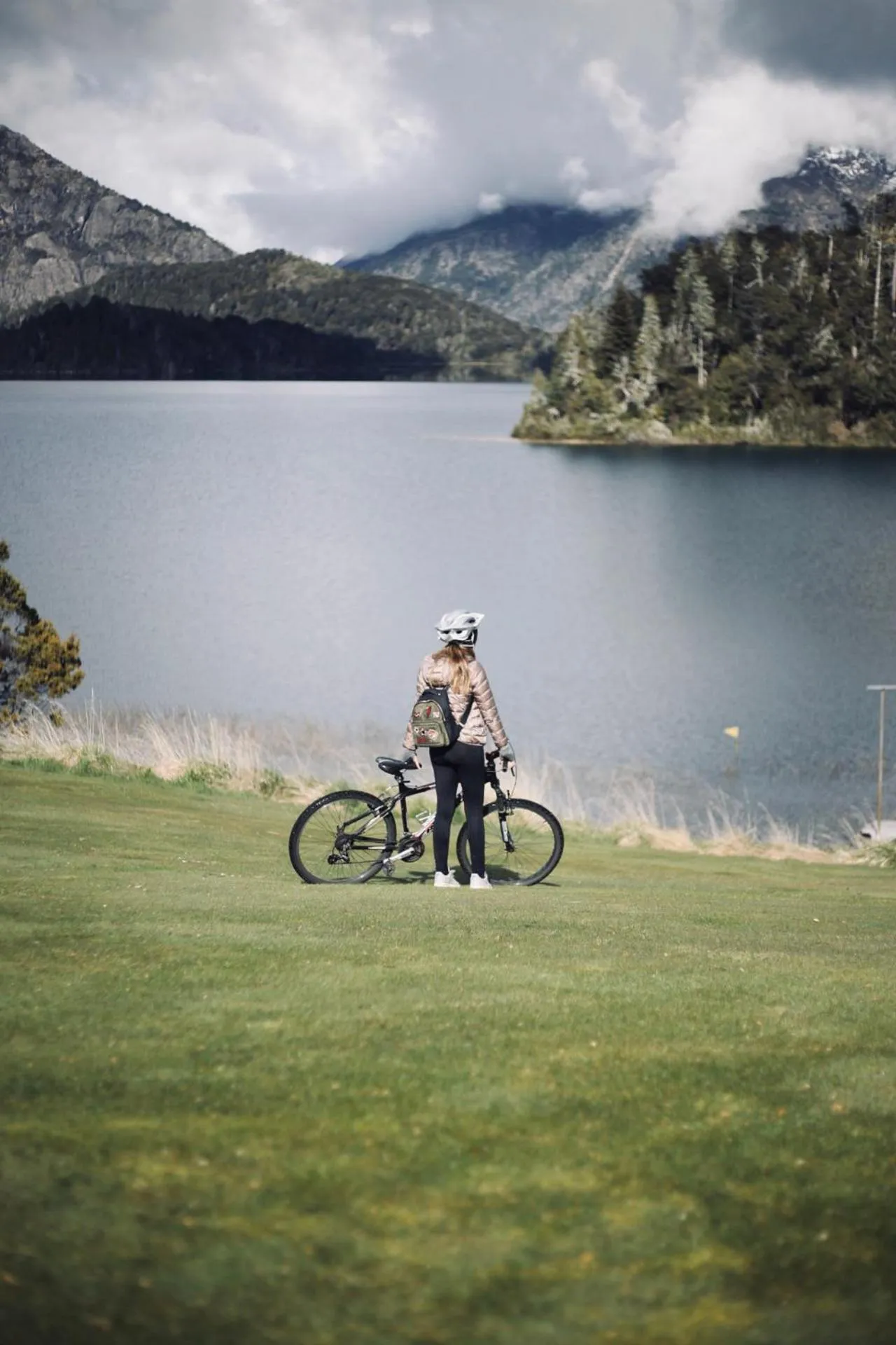 Cycling in Llao Llao Resort, Golf-Spa