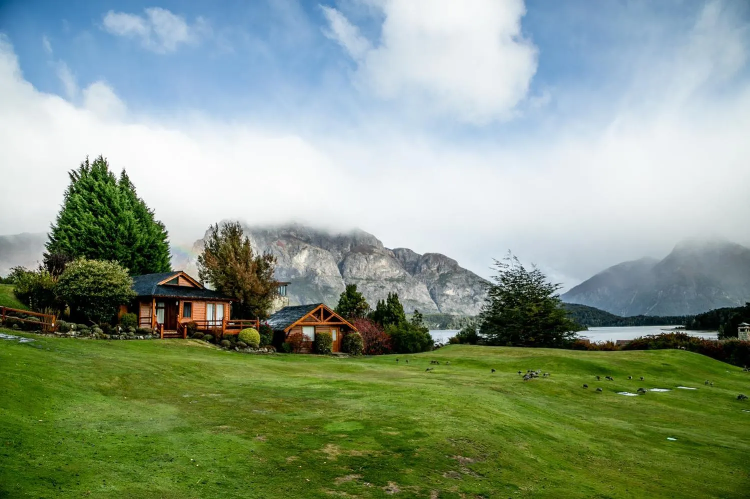Garden in Llao Llao Resort, Golf-Spa
