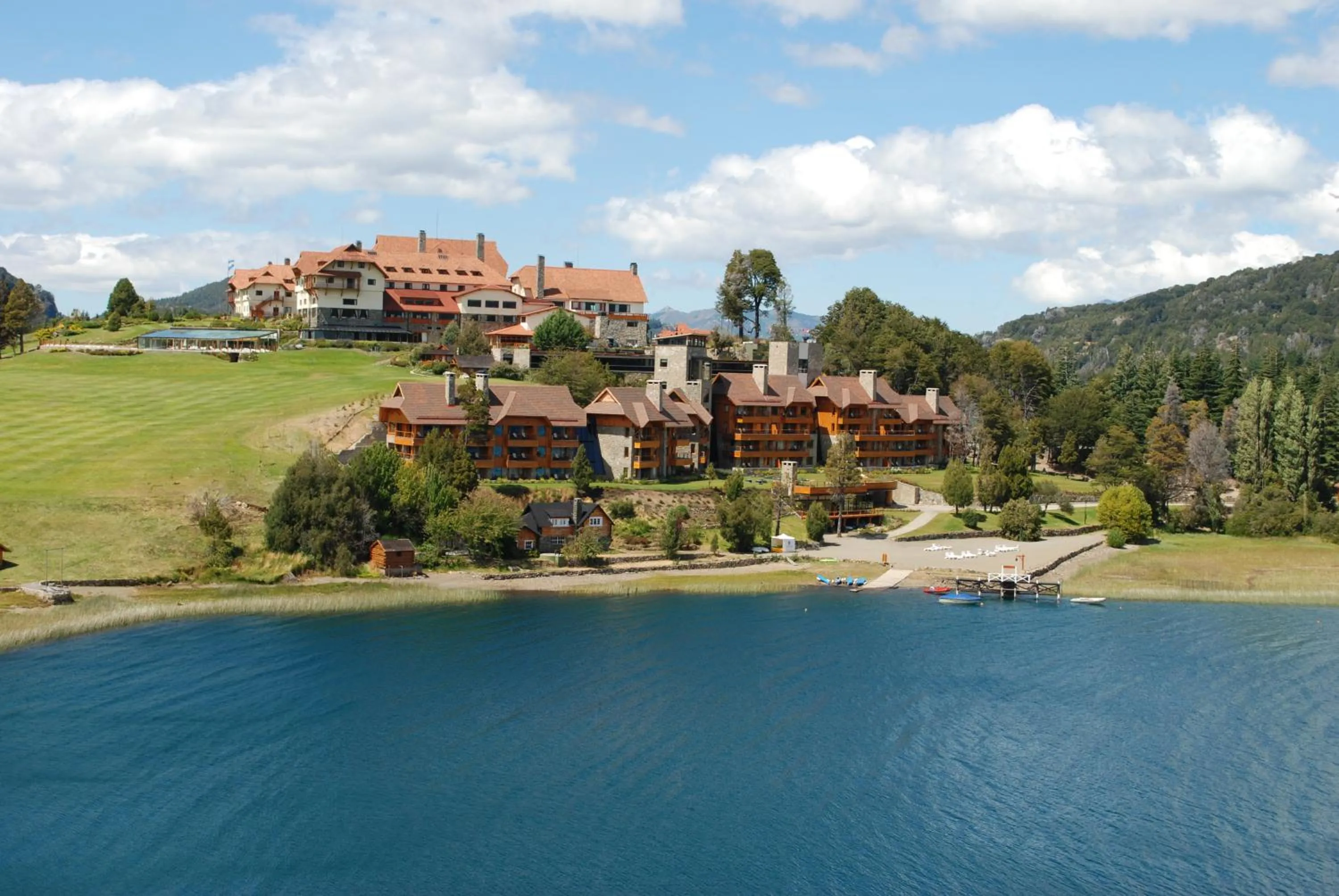 Bird's eye view in Llao Llao Resort, Golf-Spa