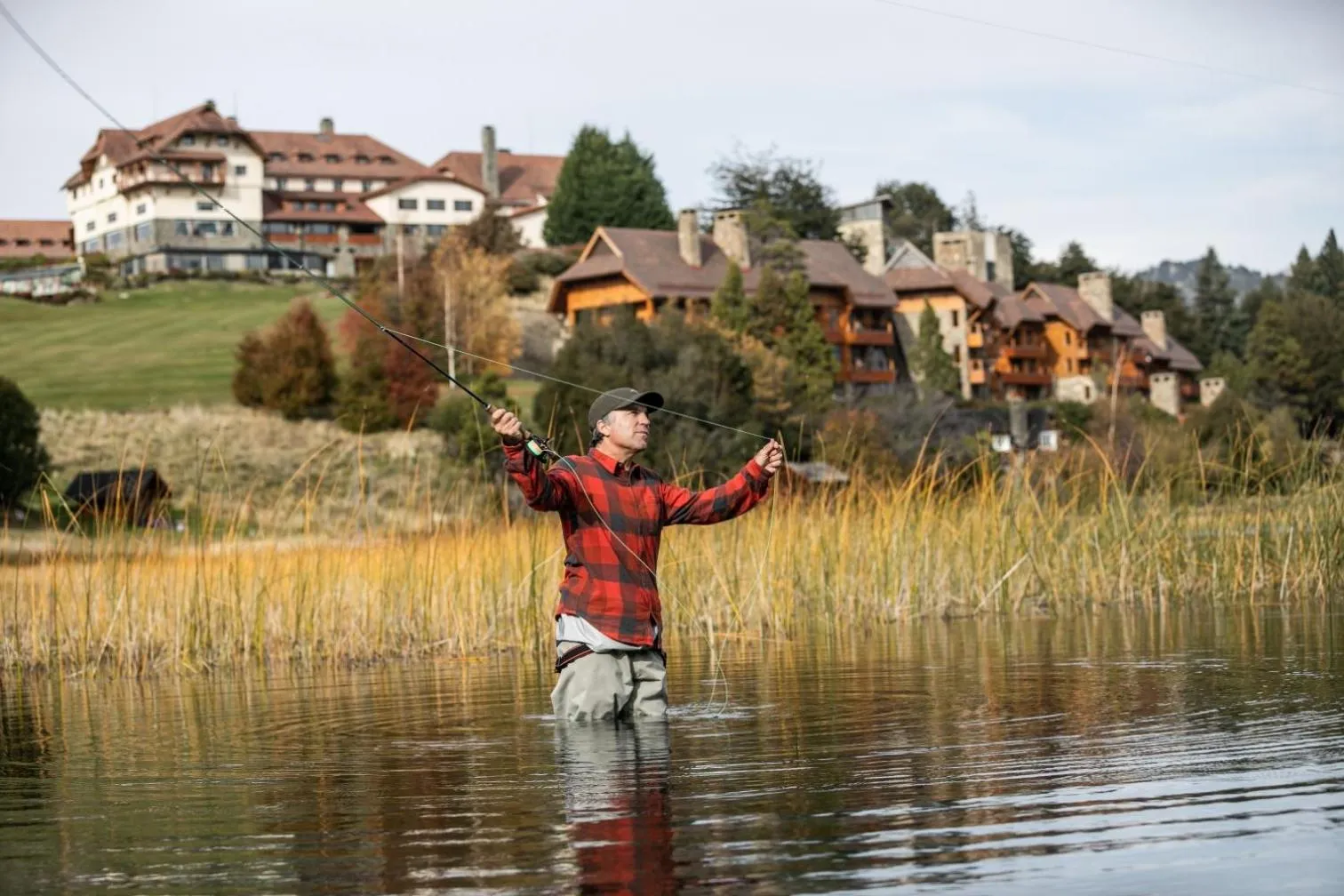 Fishing in Llao Llao Resort, Golf-Spa