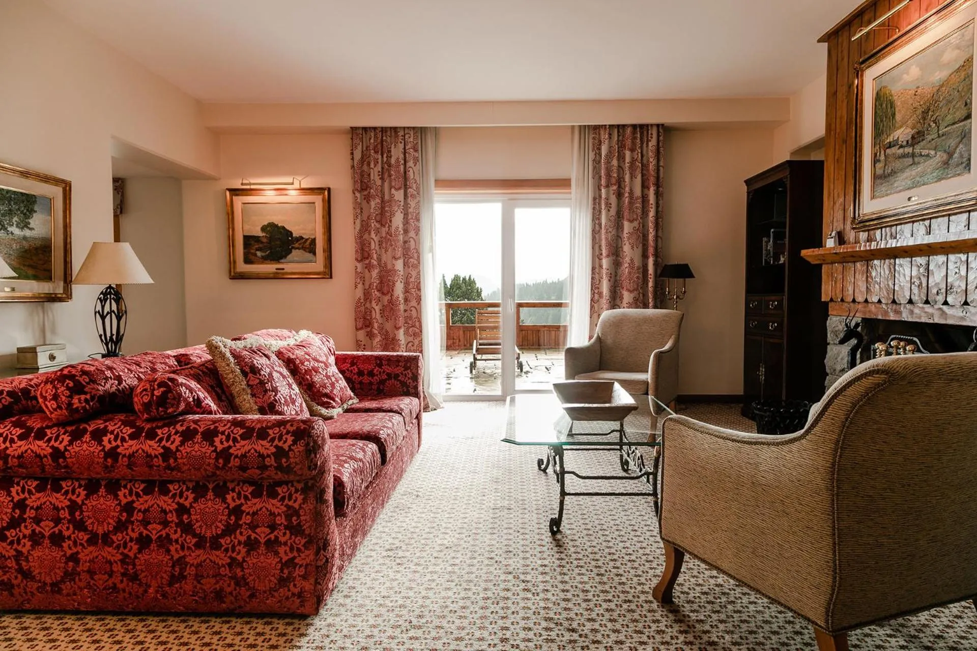 Seating area in Llao Llao Resort, Golf-Spa