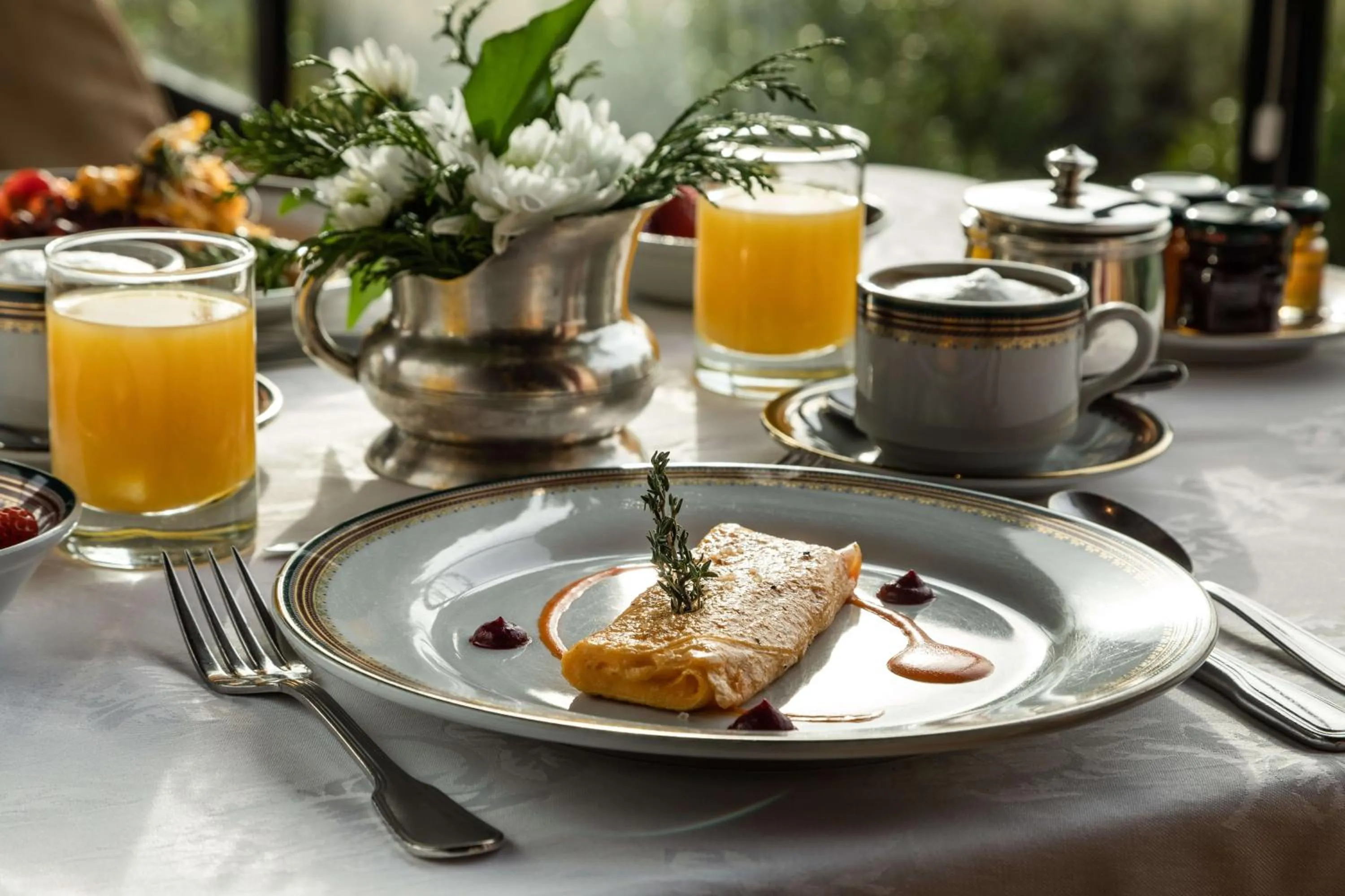 Breakfast in Llao Llao Resort, Golf-Spa