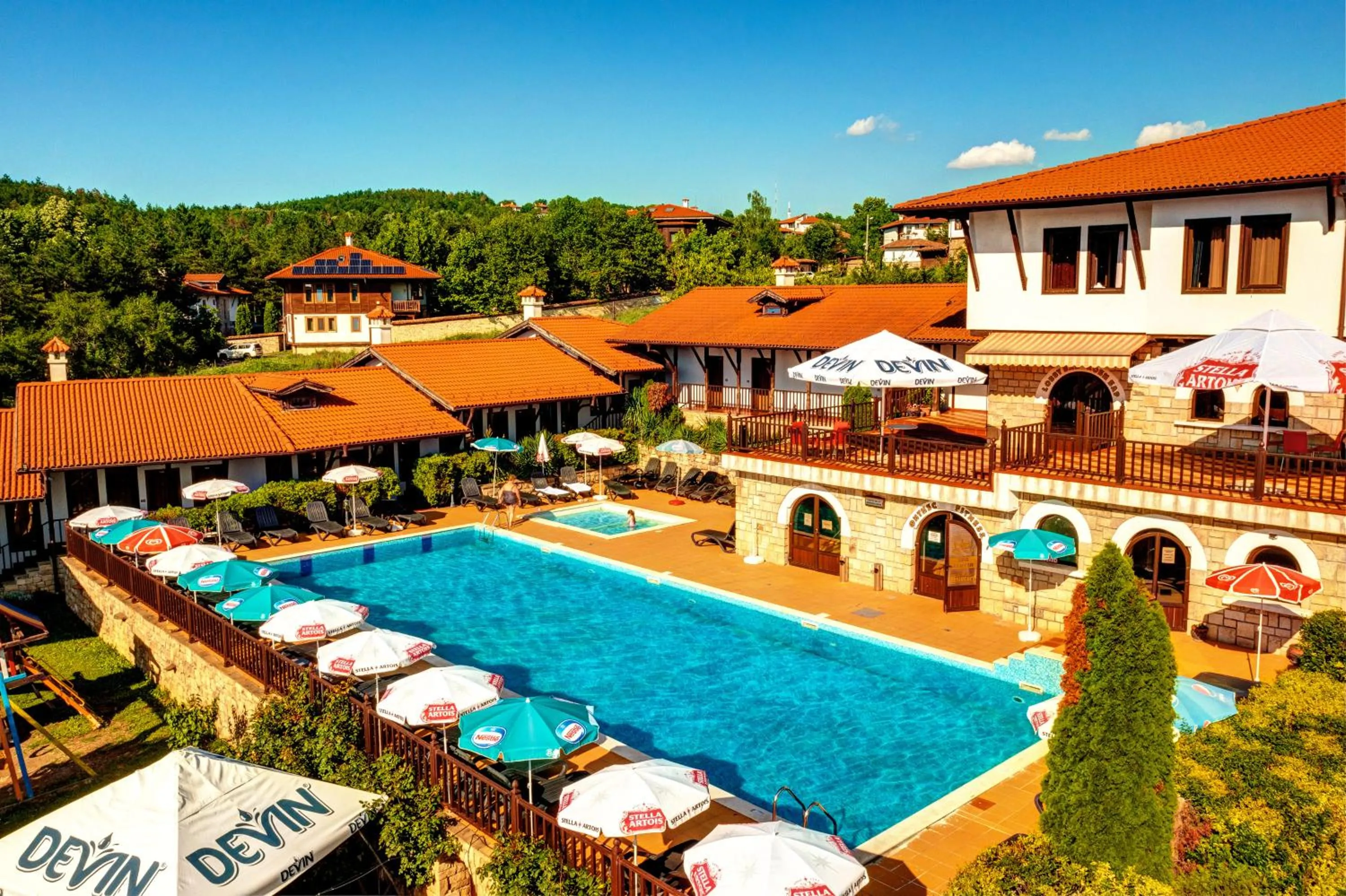 Swimming pool in Rachev Hotel Residence