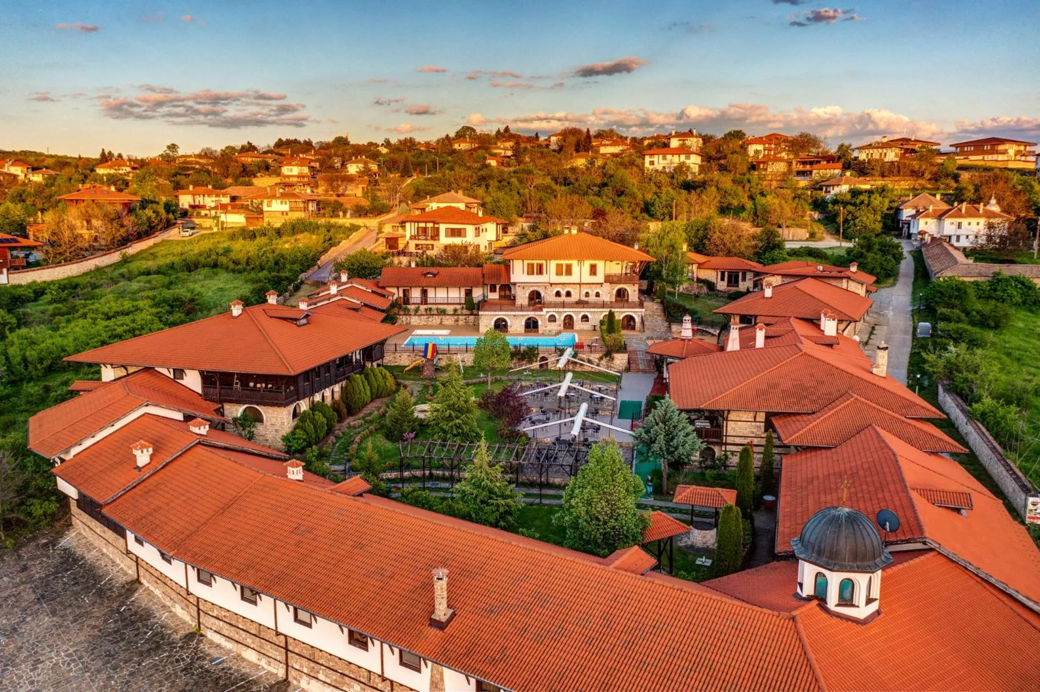 Bird's eye view in Rachev Hotel Residence