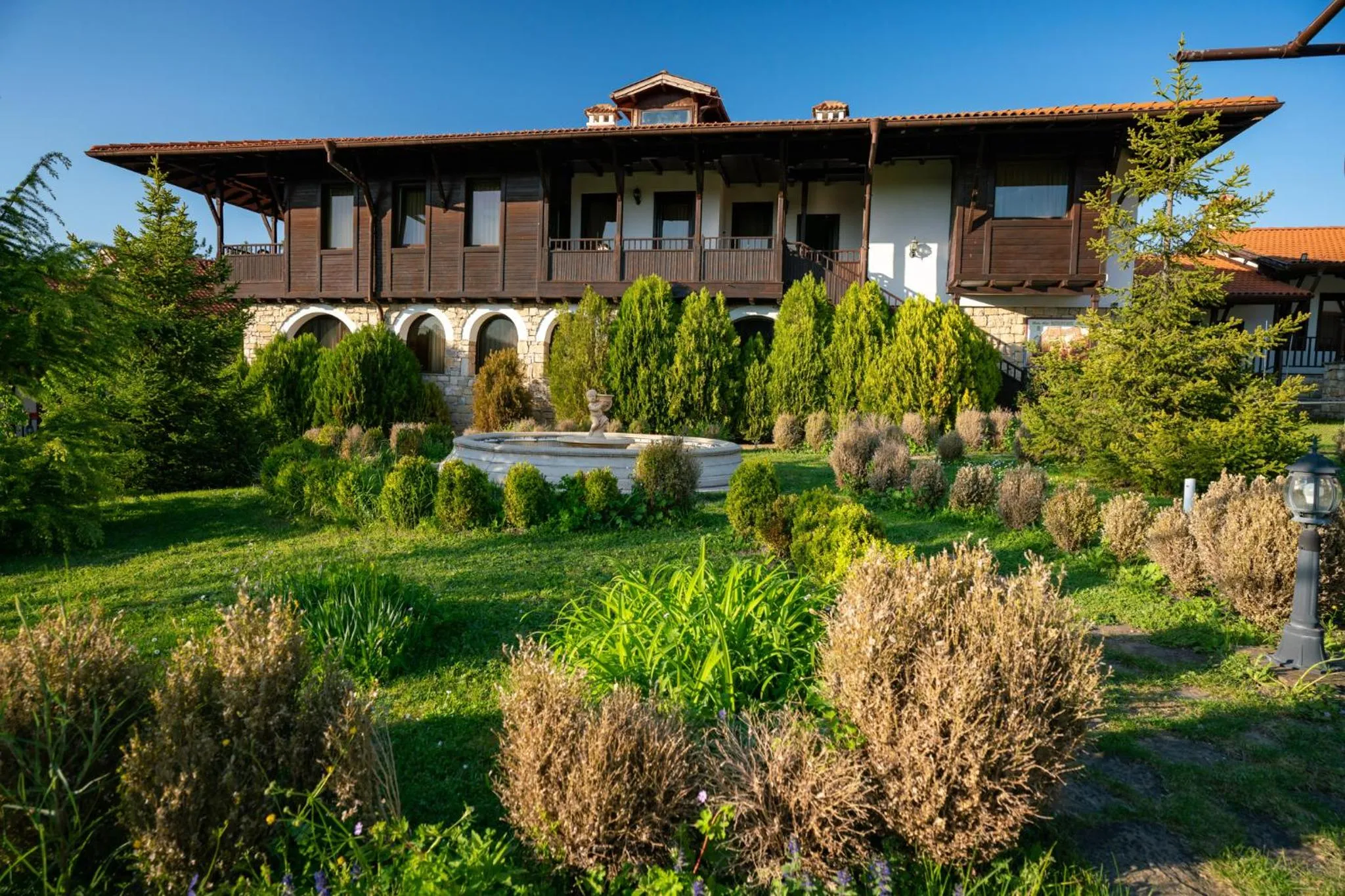 Garden in Rachev Hotel Residence