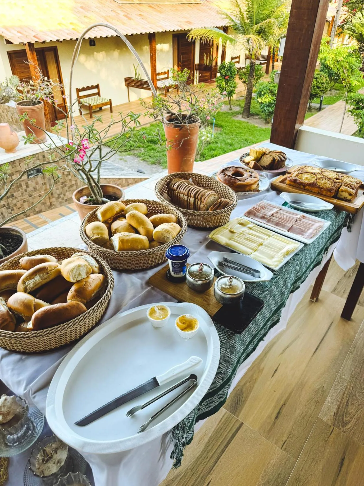 Breakfast in Pousada Boa Vista