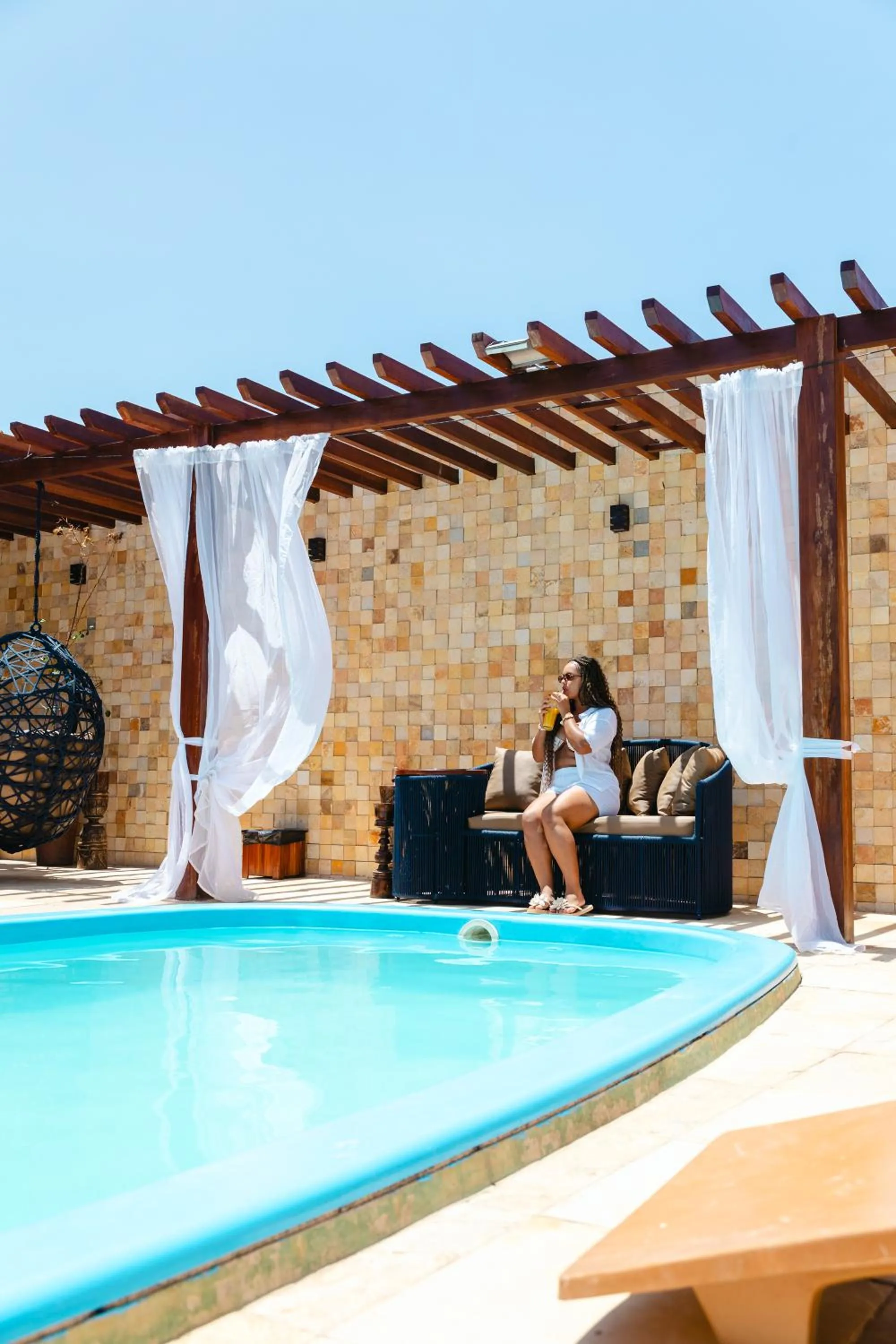 Swimming pool in Pousada Boa Vista