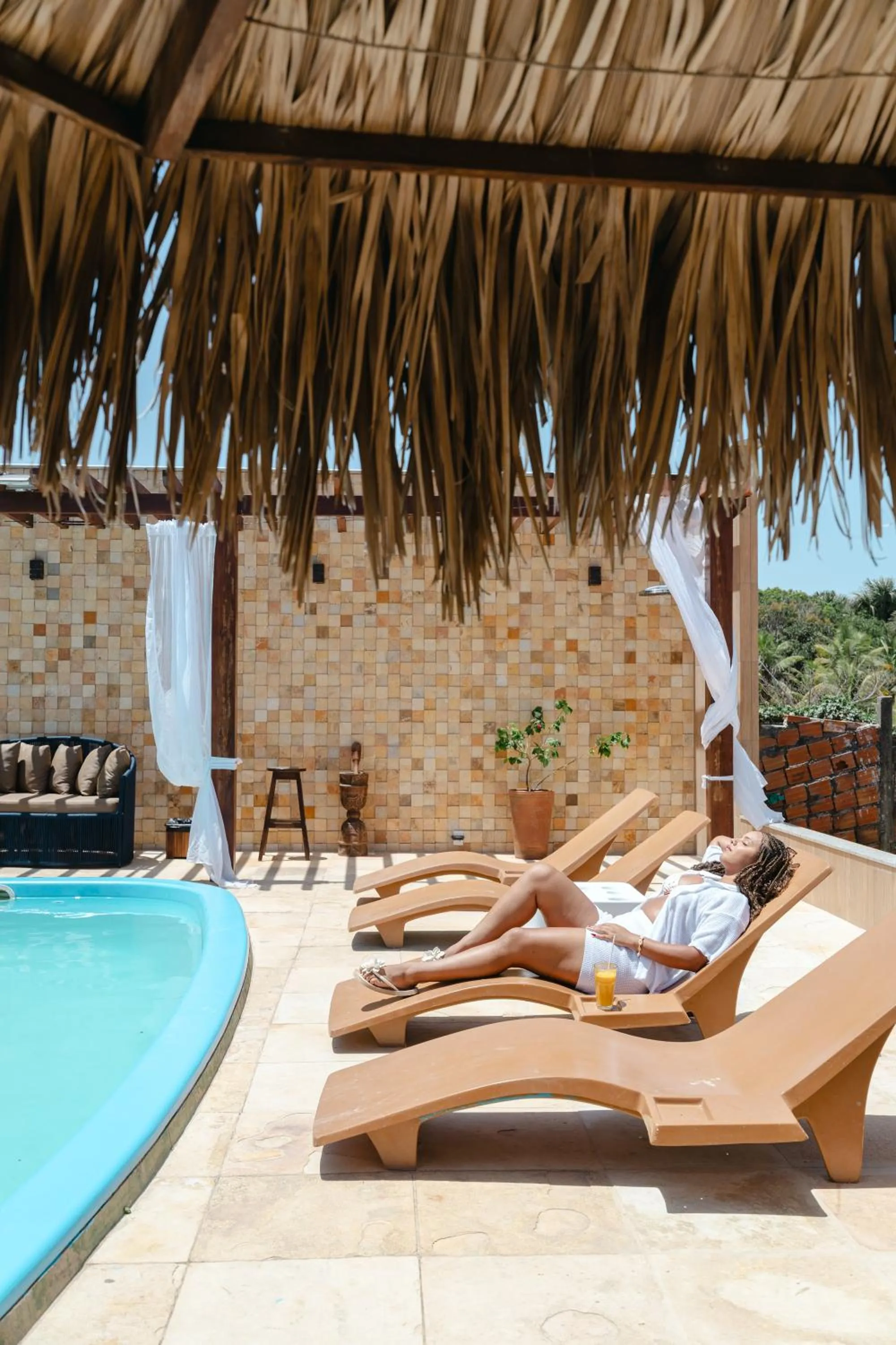 Swimming pool in Pousada Boa Vista