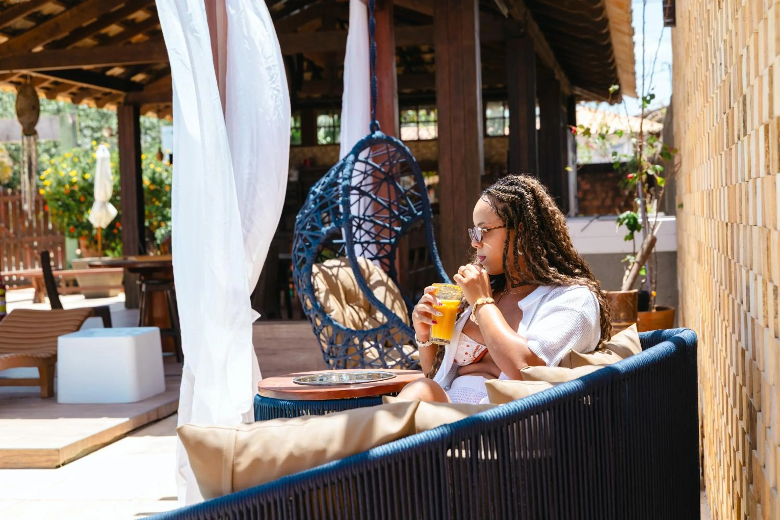 Swimming pool in Pousada Boa Vista