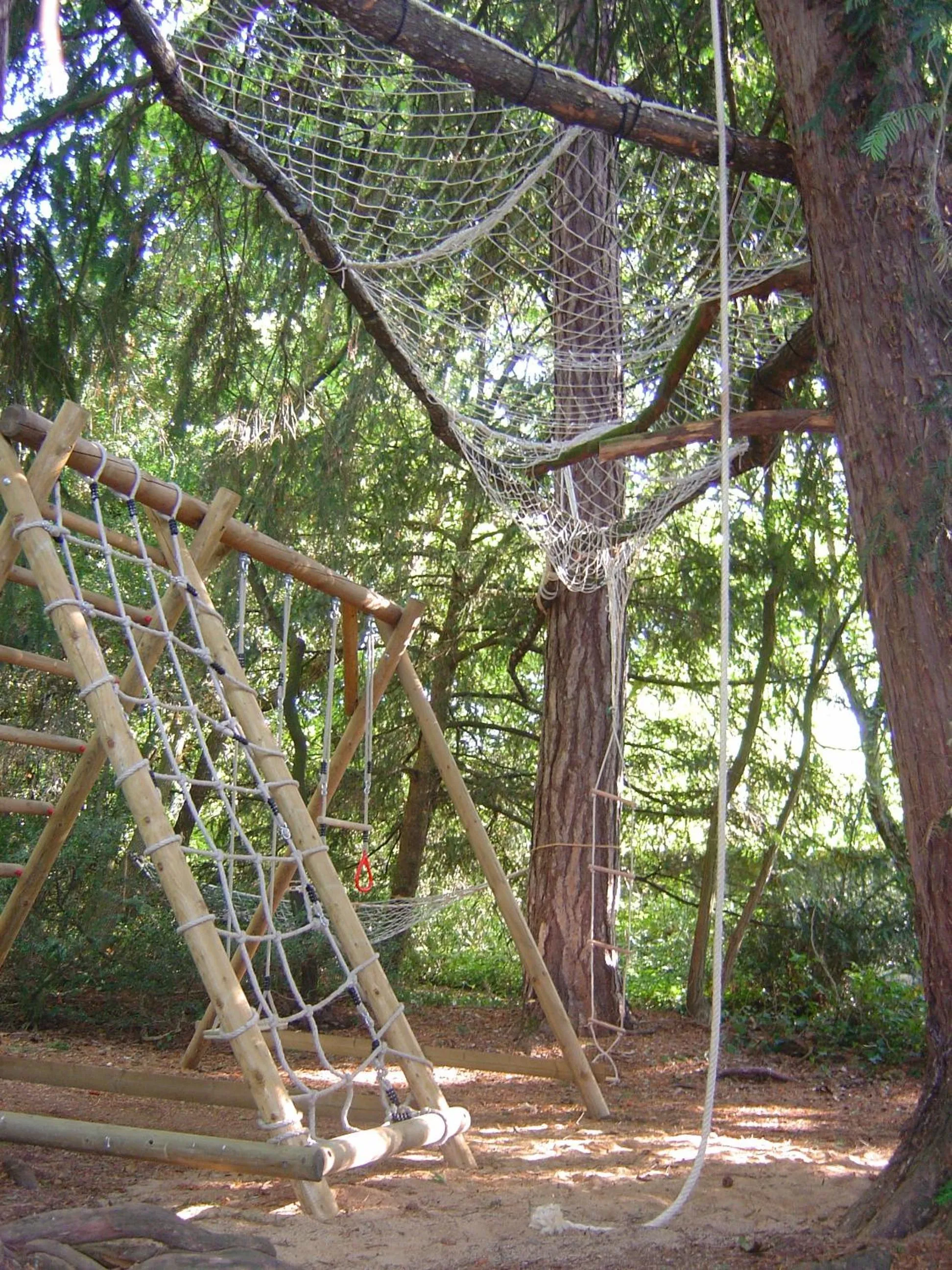 Children play ground in Hôtel Les Orangeries