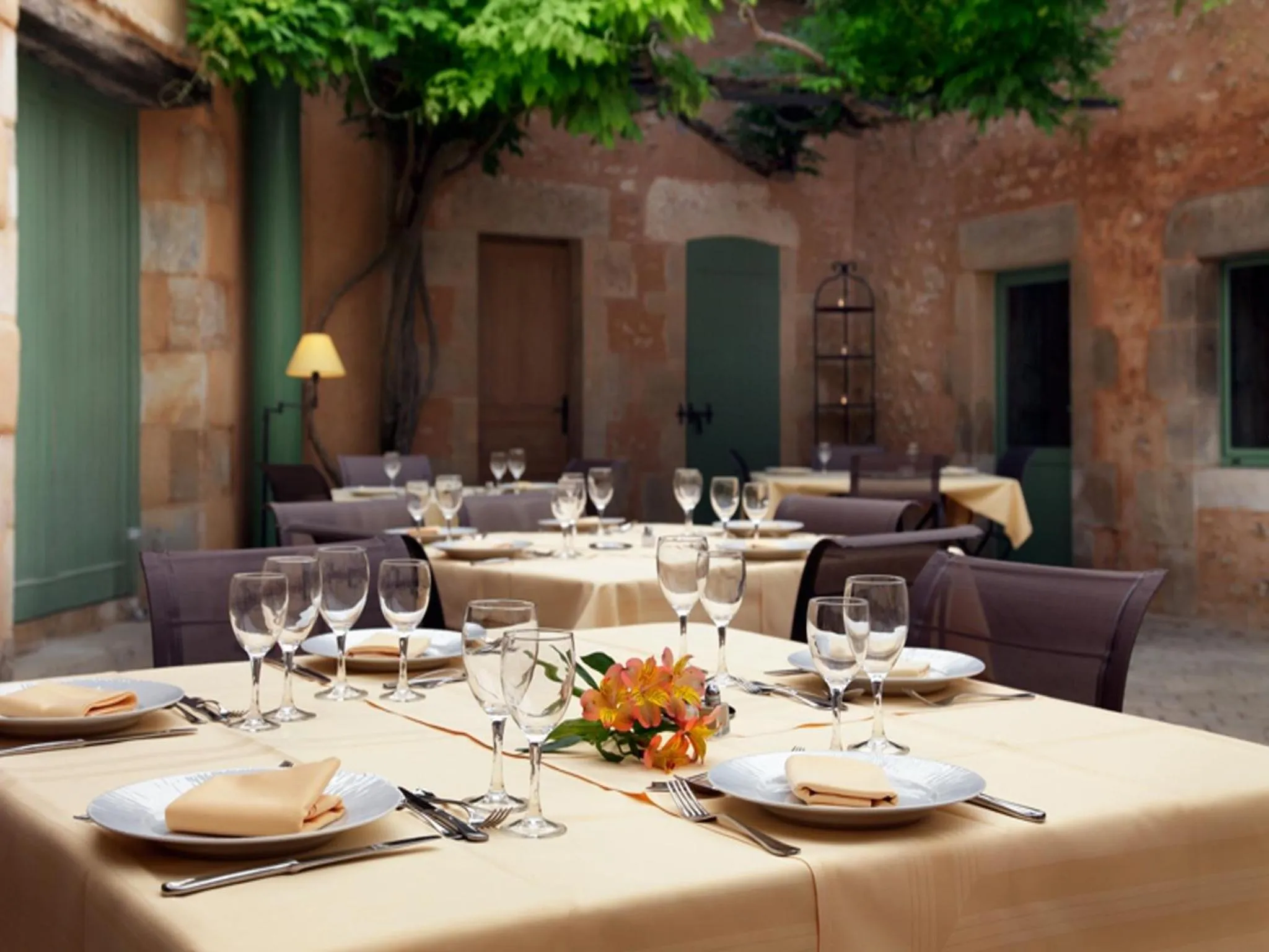 Restaurant/places to eat in Hôtel Les Orangeries