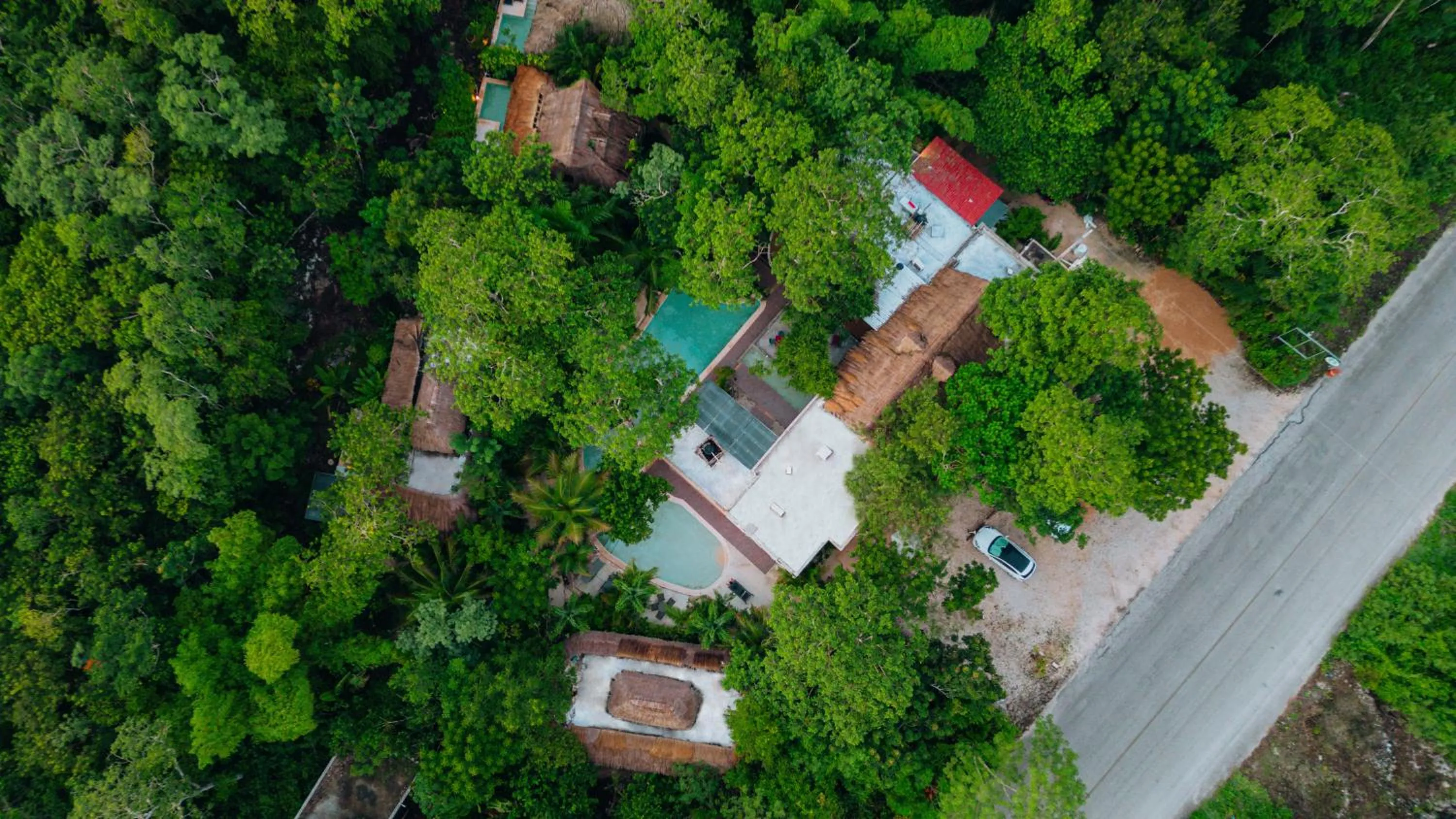 Bird's eye view in Aldea Coba An Escape Boutique Experience