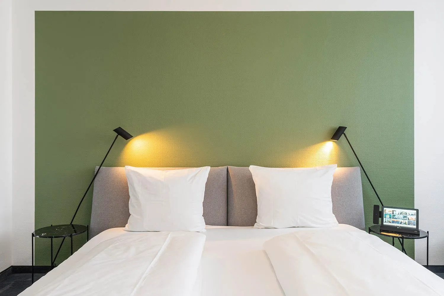 Photo of the whole room, Bed in Hotel Frechener Hof