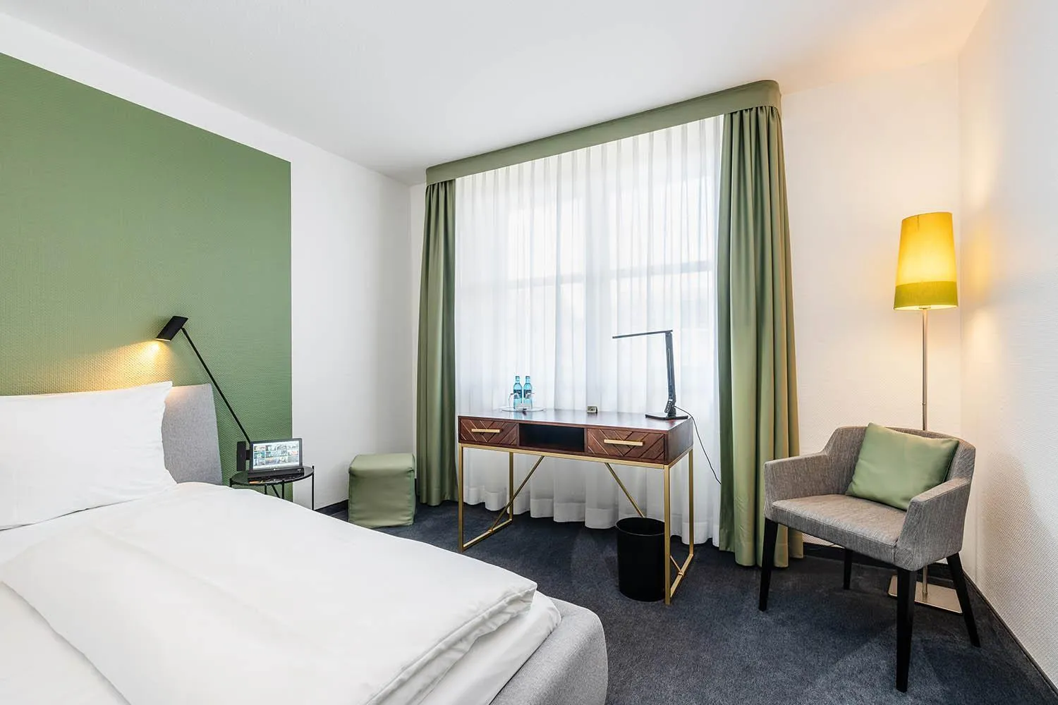 Photo of the whole room, Bed in Hotel Frechener Hof