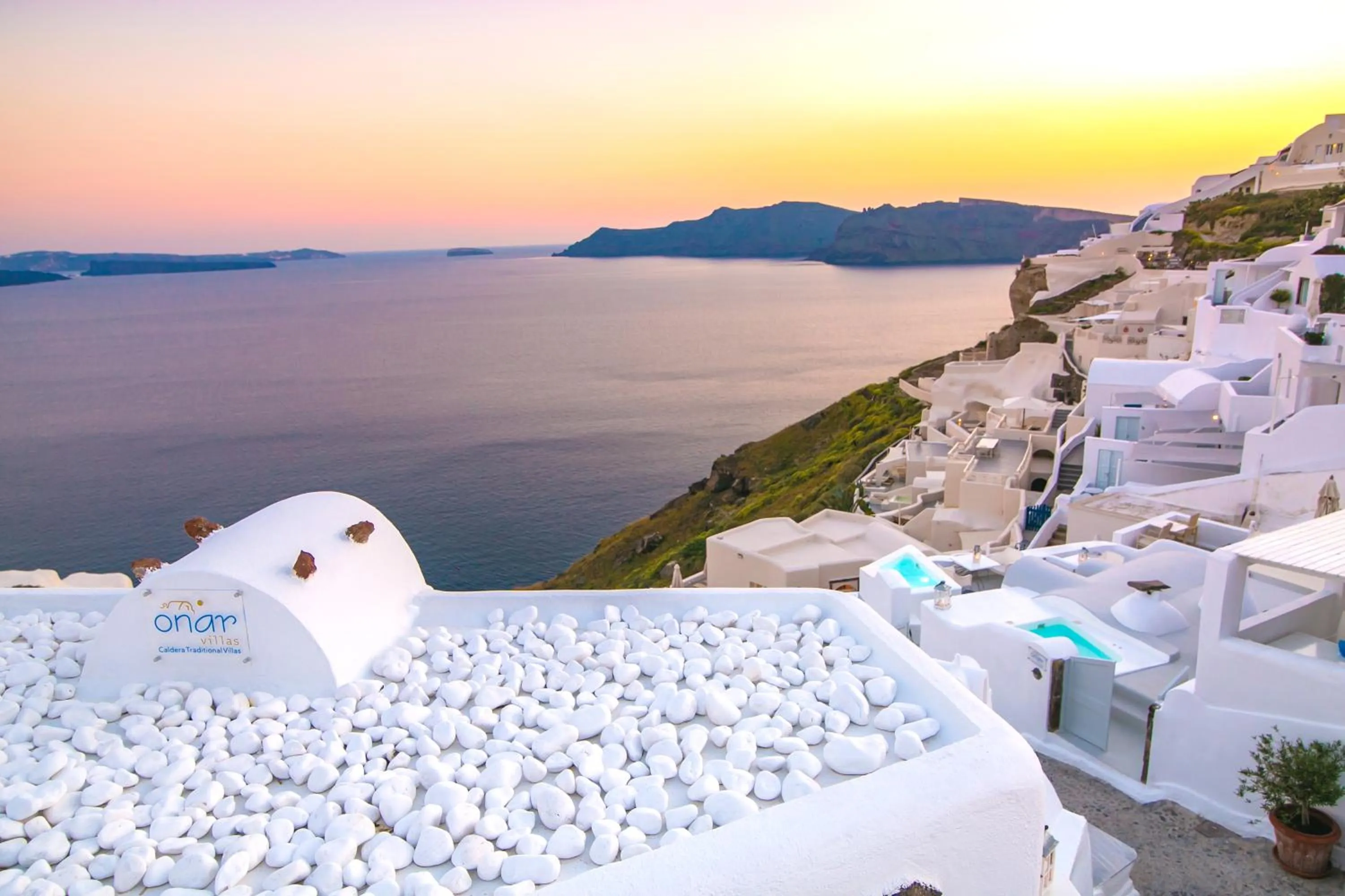 Nearby landmark in Onar Villas Oia - Onar Hotels Collection