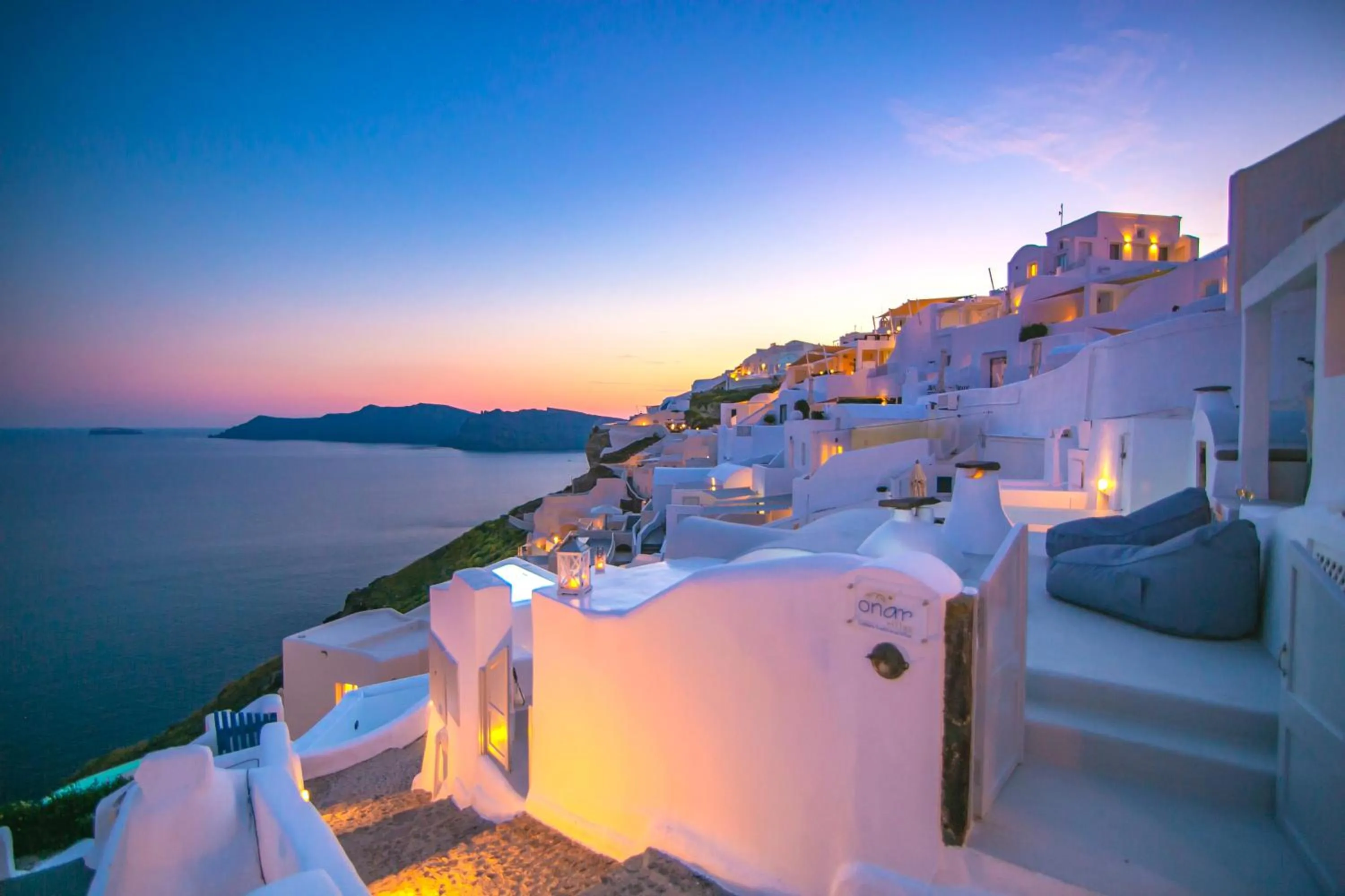 Property building in Onar Villas Oia - Onar Hotels Collection