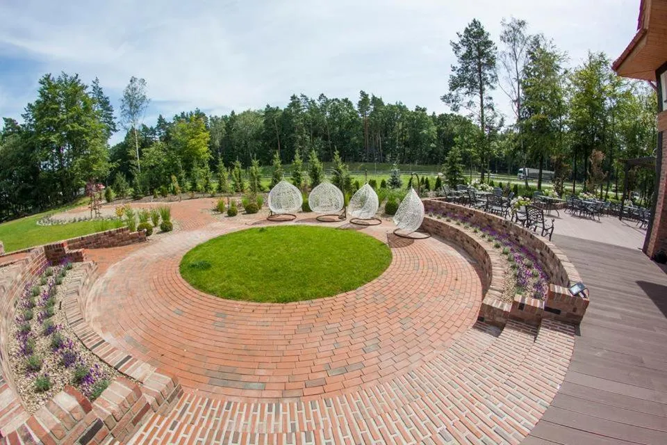 Property building in Dworek Bukowy Park