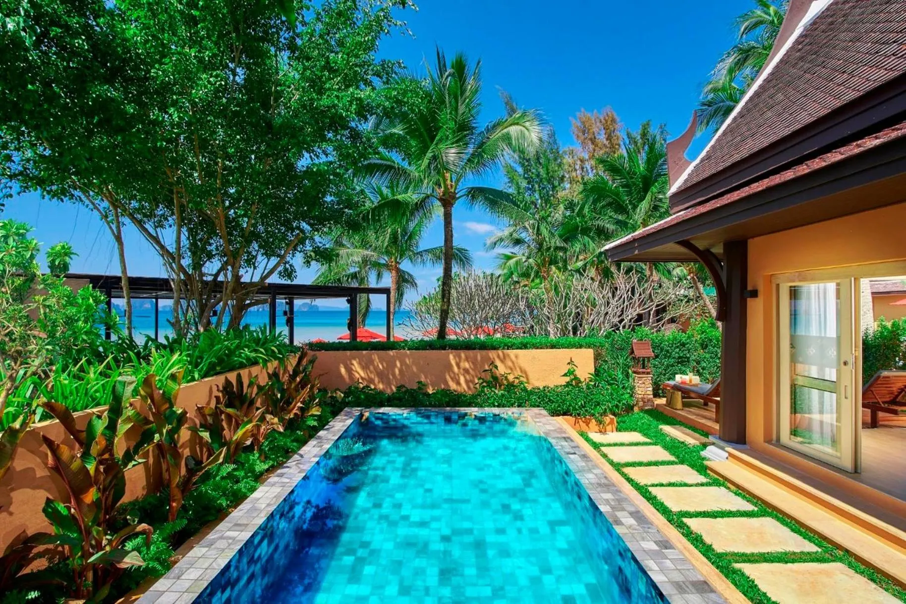 Swimming pool in Amari Vogue Krabi