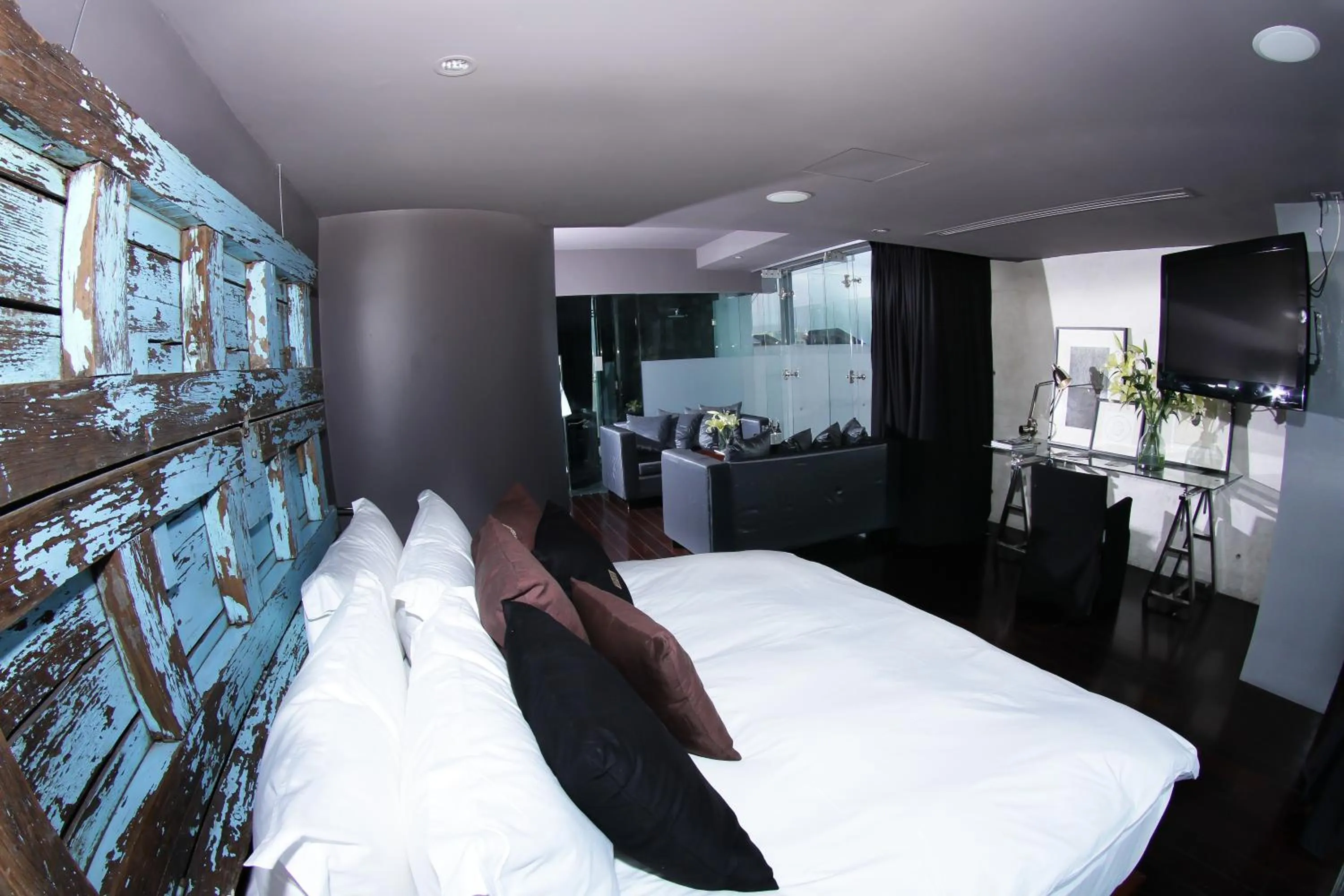 Bed in Demetria Hotel