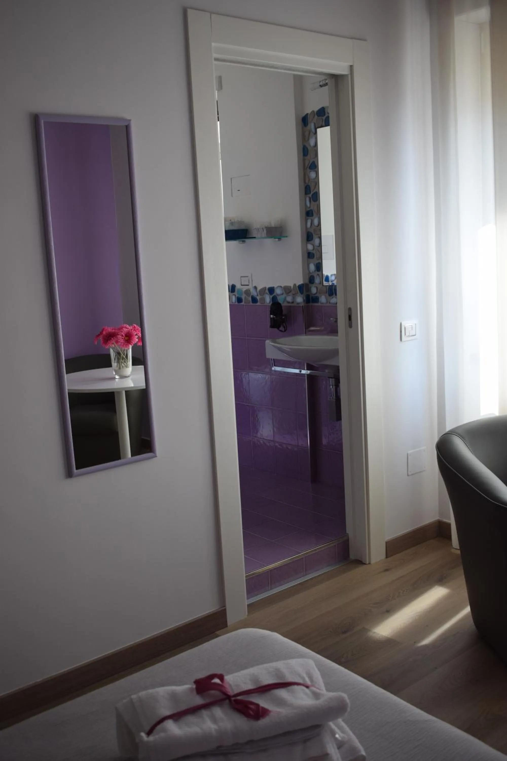 Bathroom, Bed in Mare di Luci