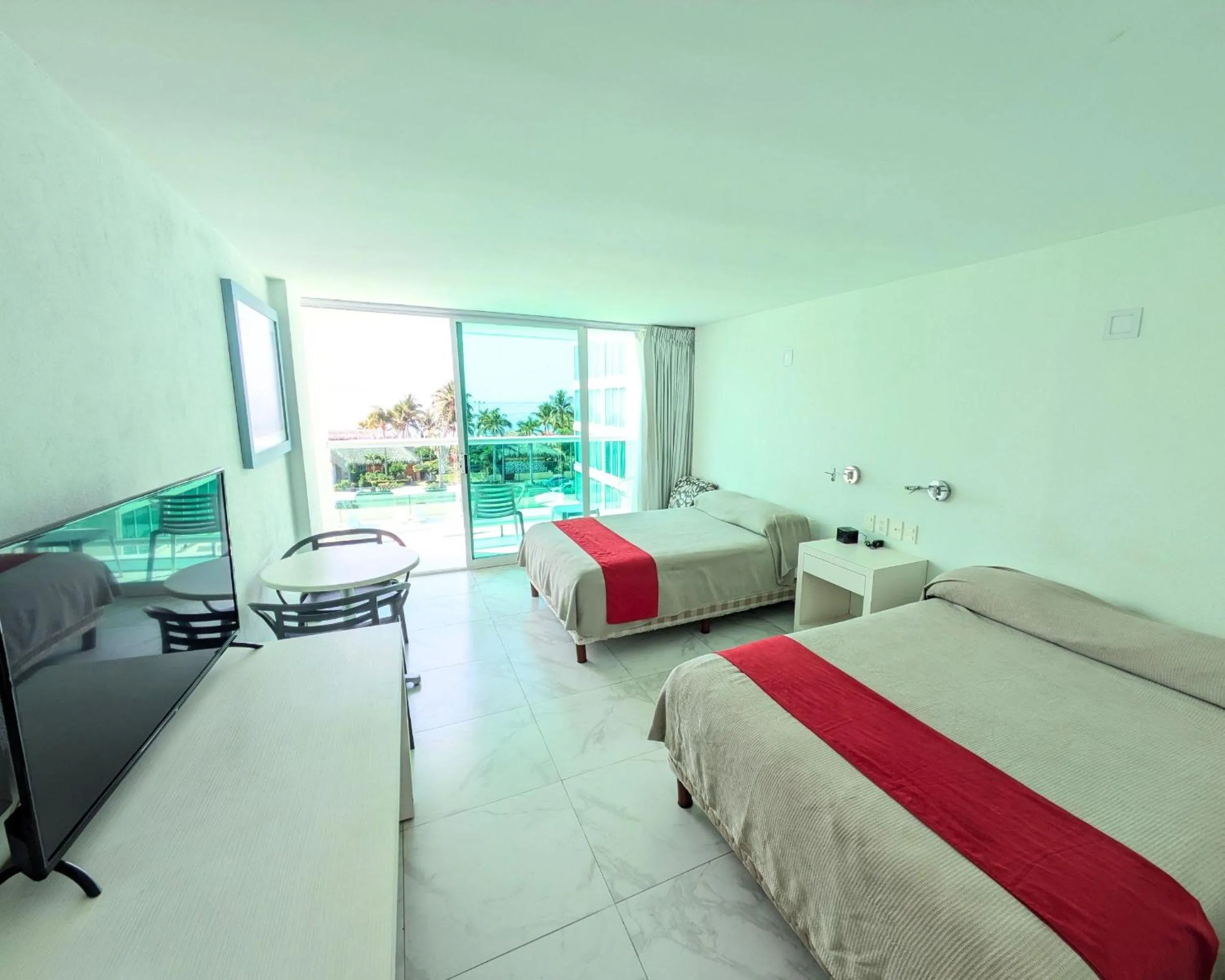 Sea view, Bed in We Hotel Acapulco