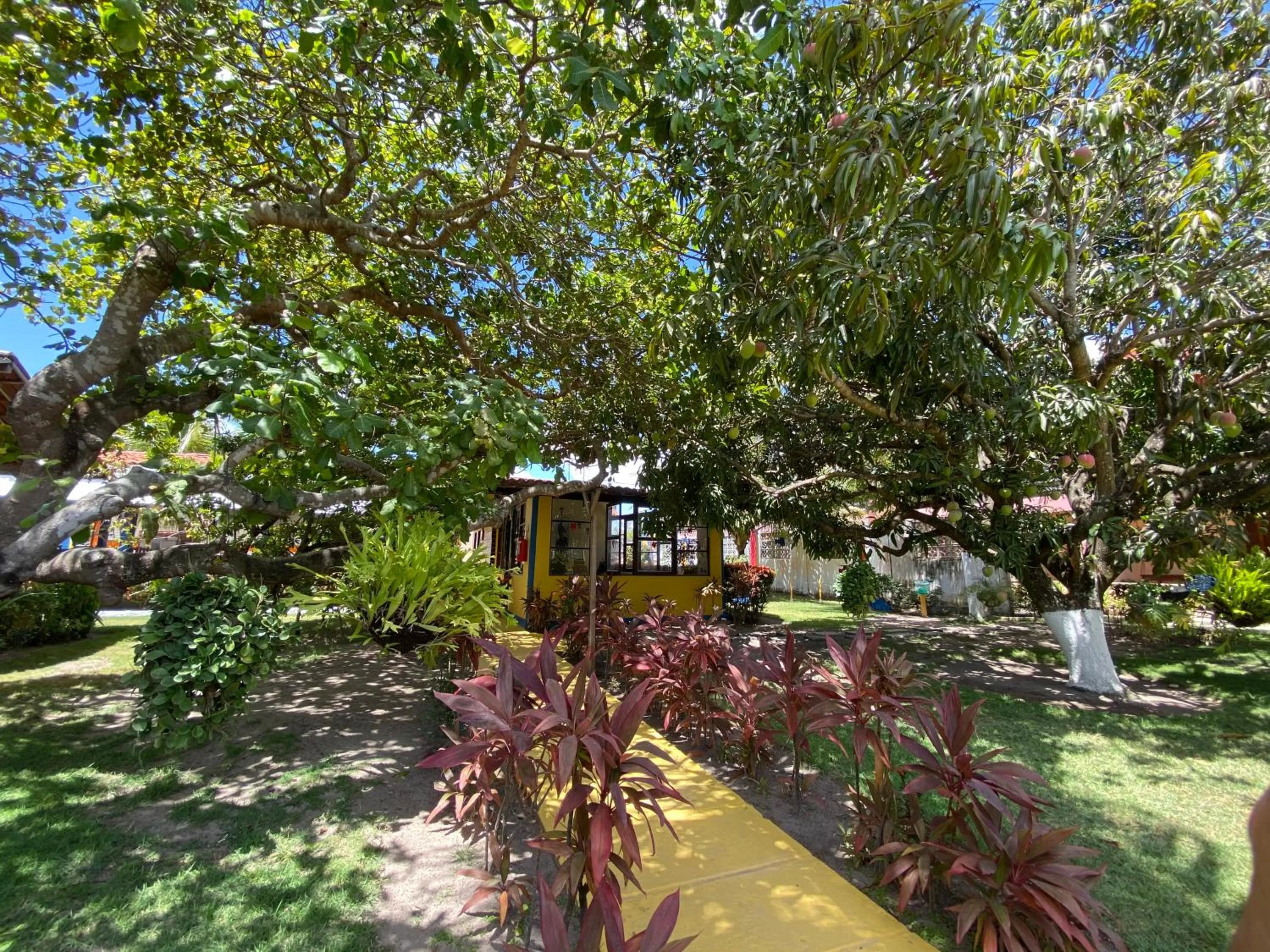 Garden in Pousada das Acácias