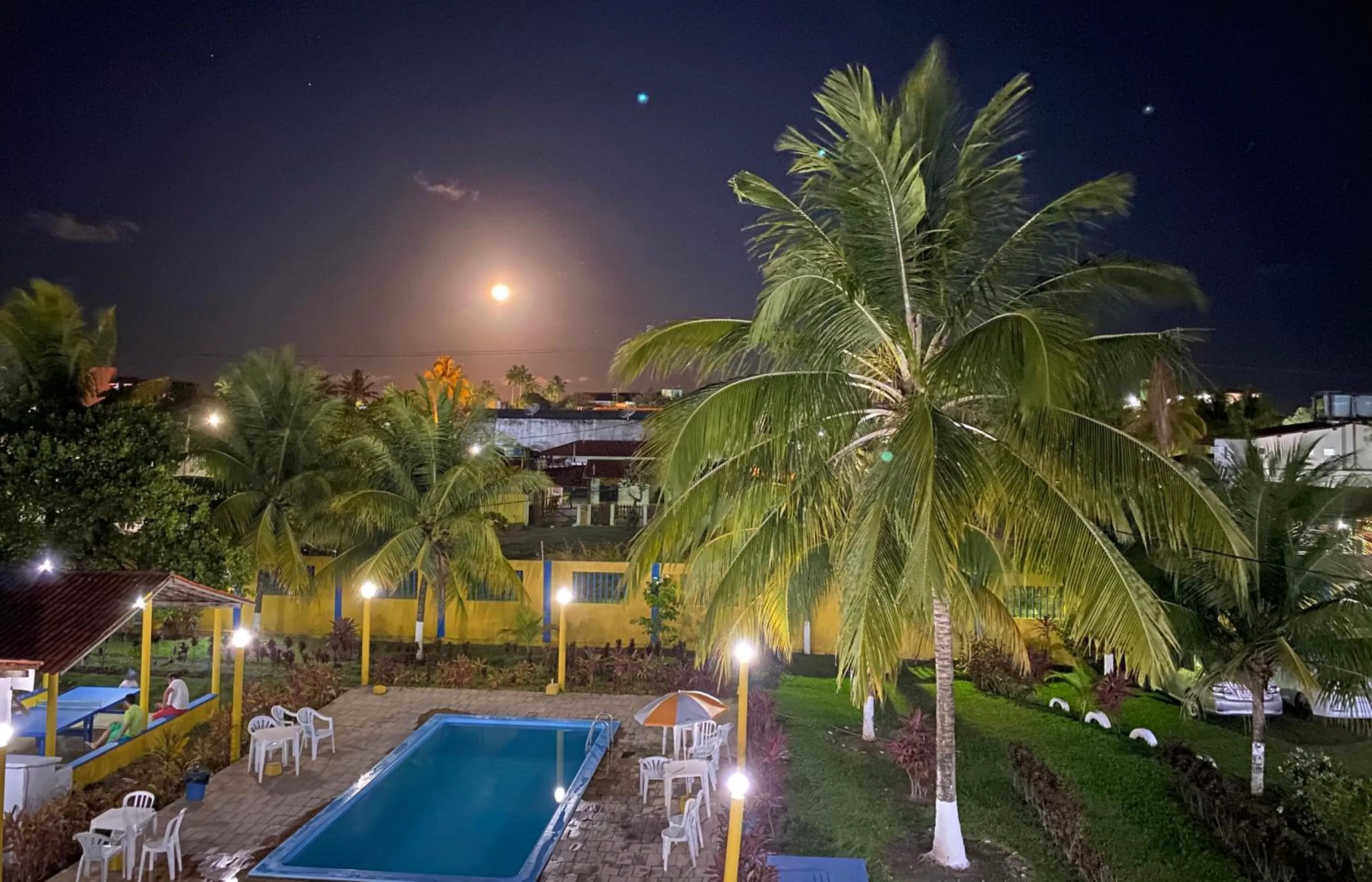Swimming pool in Pousada das Acácias