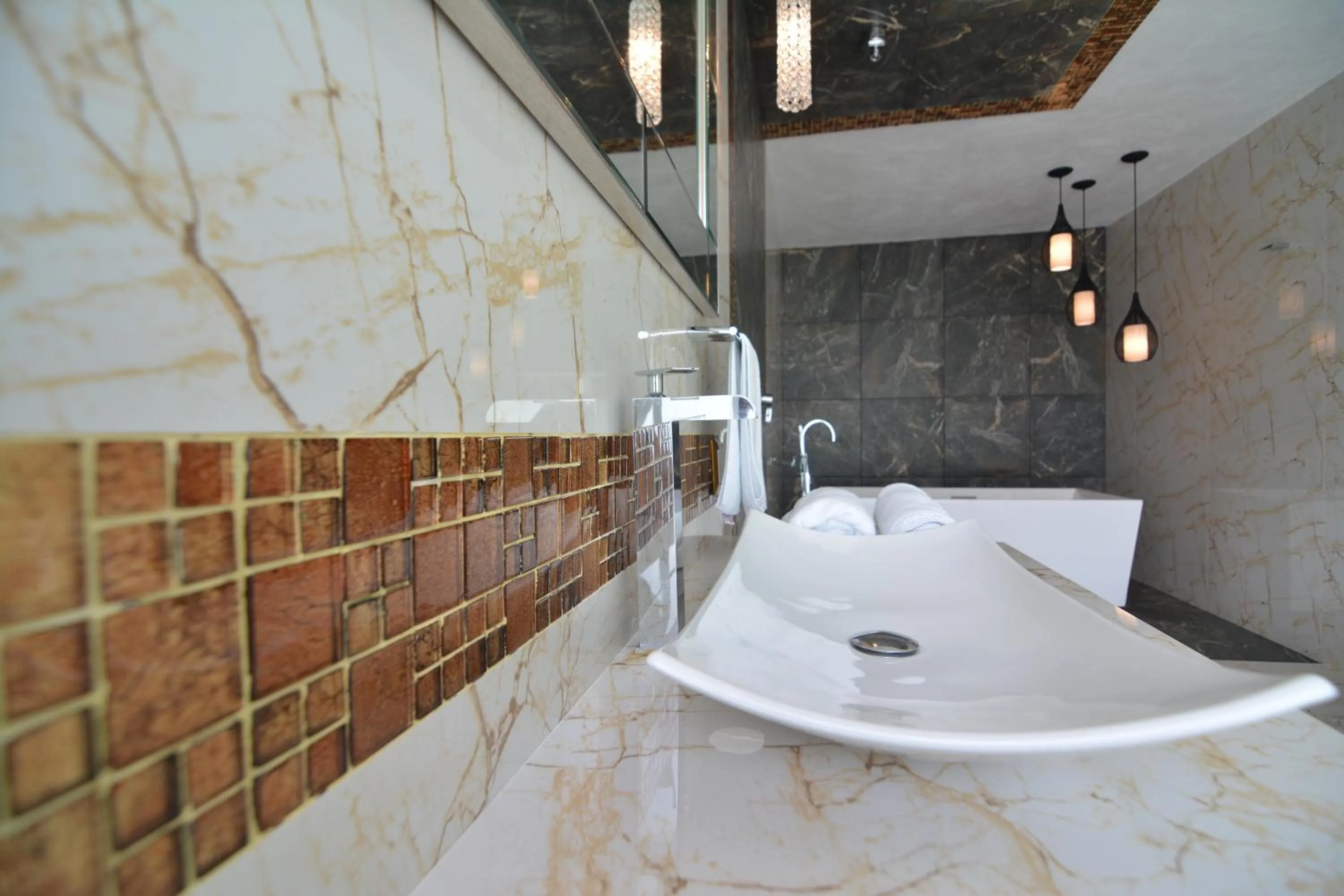 Bathroom in Cabañas Luxury con Lagoon Club - Adults Only