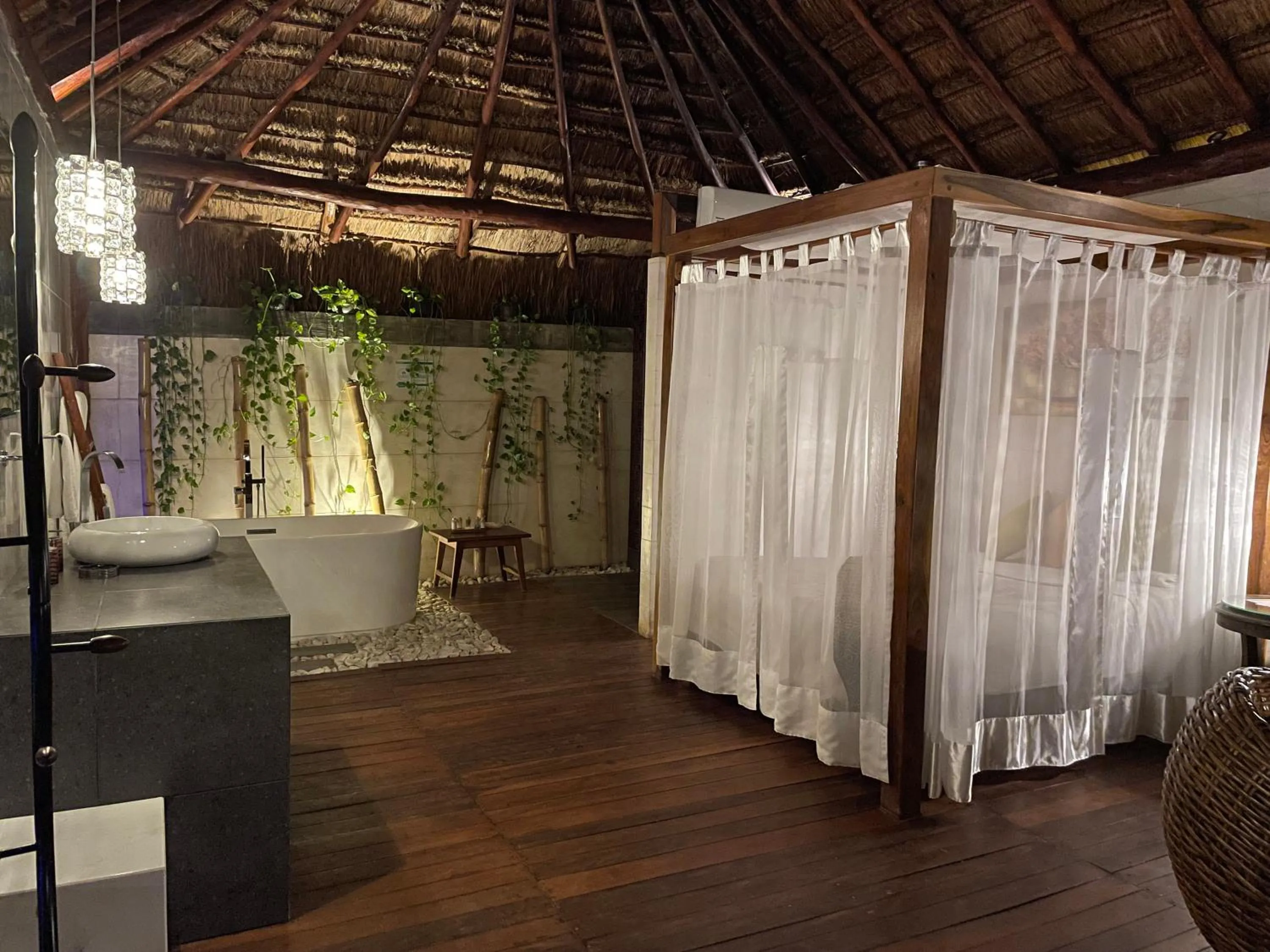 Bathroom in Cabañas Luxury con Lagoon Club - Adults Only