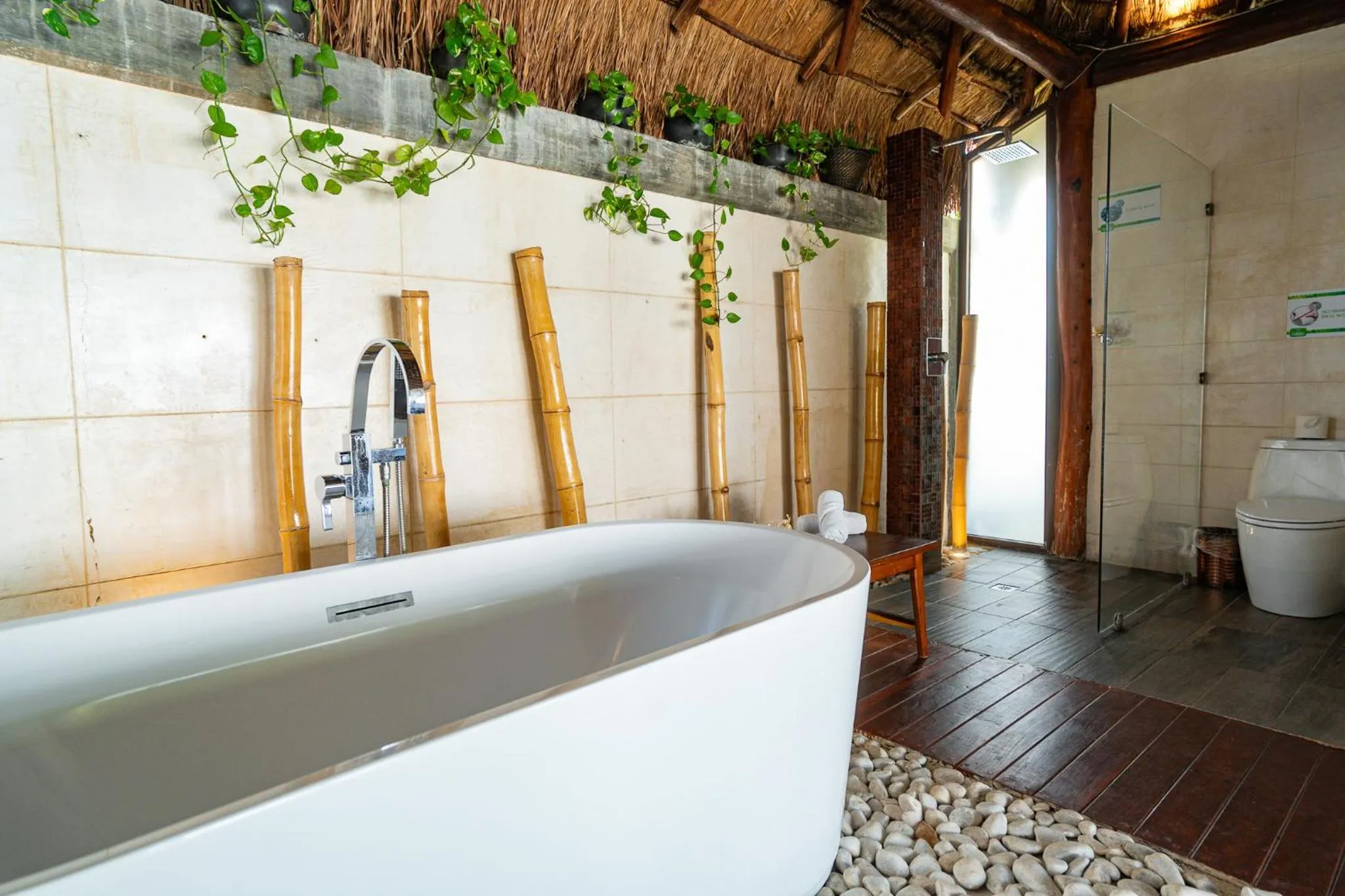 Bathroom in Cabañas Luxury con Lagoon Club - Adults Only