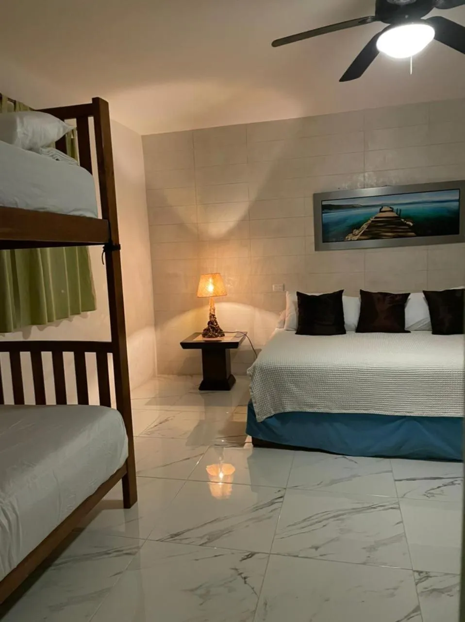 Bedroom, Bed in Cabañas Luxury con Lagoon Club - Adults Only