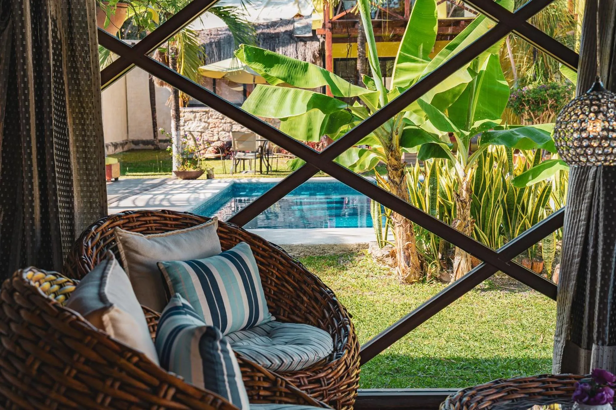 Garden view in Cabañas Luxury con Lagoon Club - Adults Only