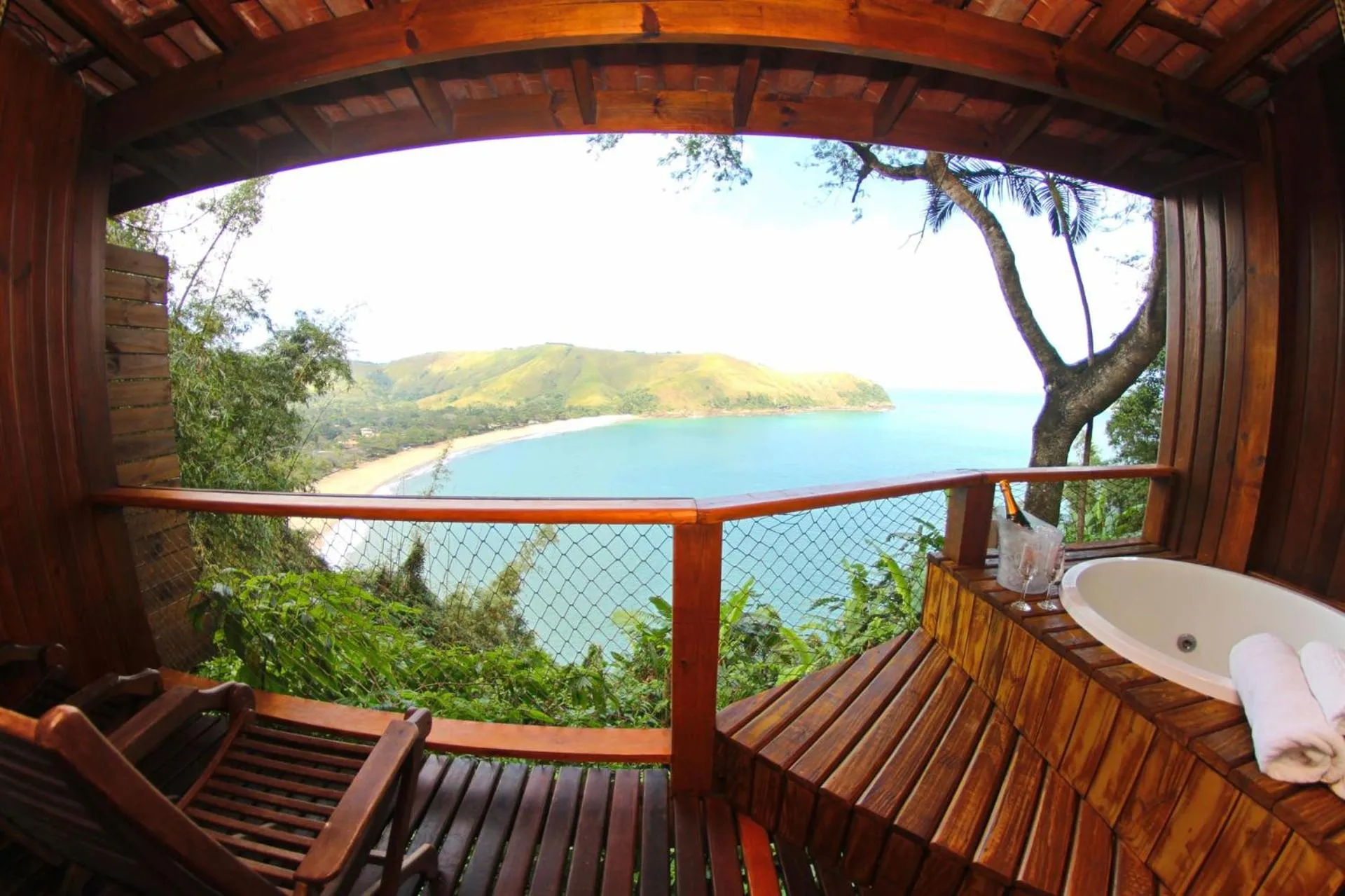 Natural landscape in Ilha de Toque Toque Eco Hotel