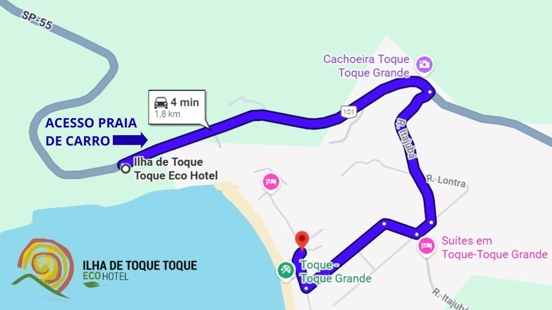 Ilha de Toque Toque Eco Hotel