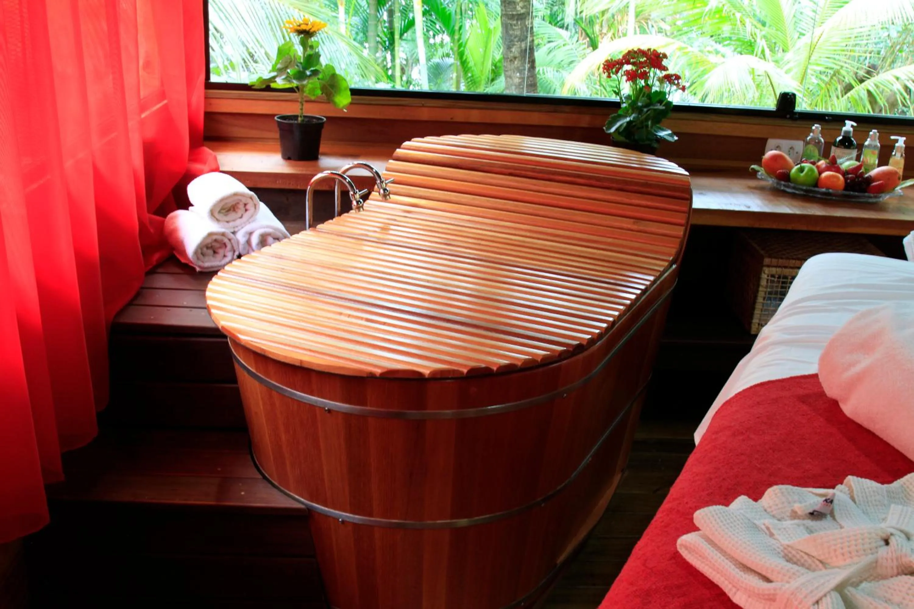 Spa and wellness centre/facilities, Bed in Ilha de Toque Toque Eco Hotel