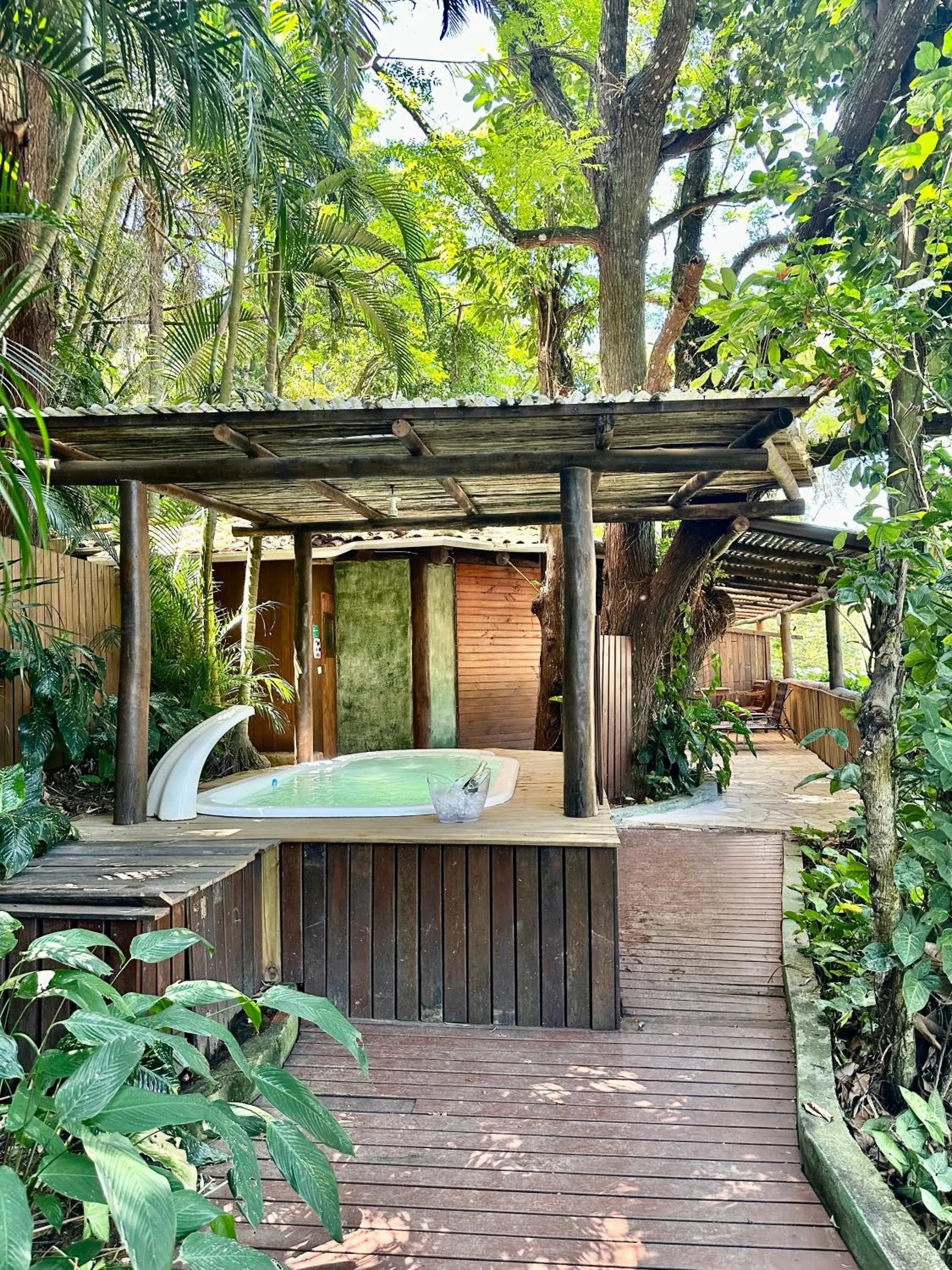 Balcony/Terrace in Ilha de Toque Toque Eco Hotel