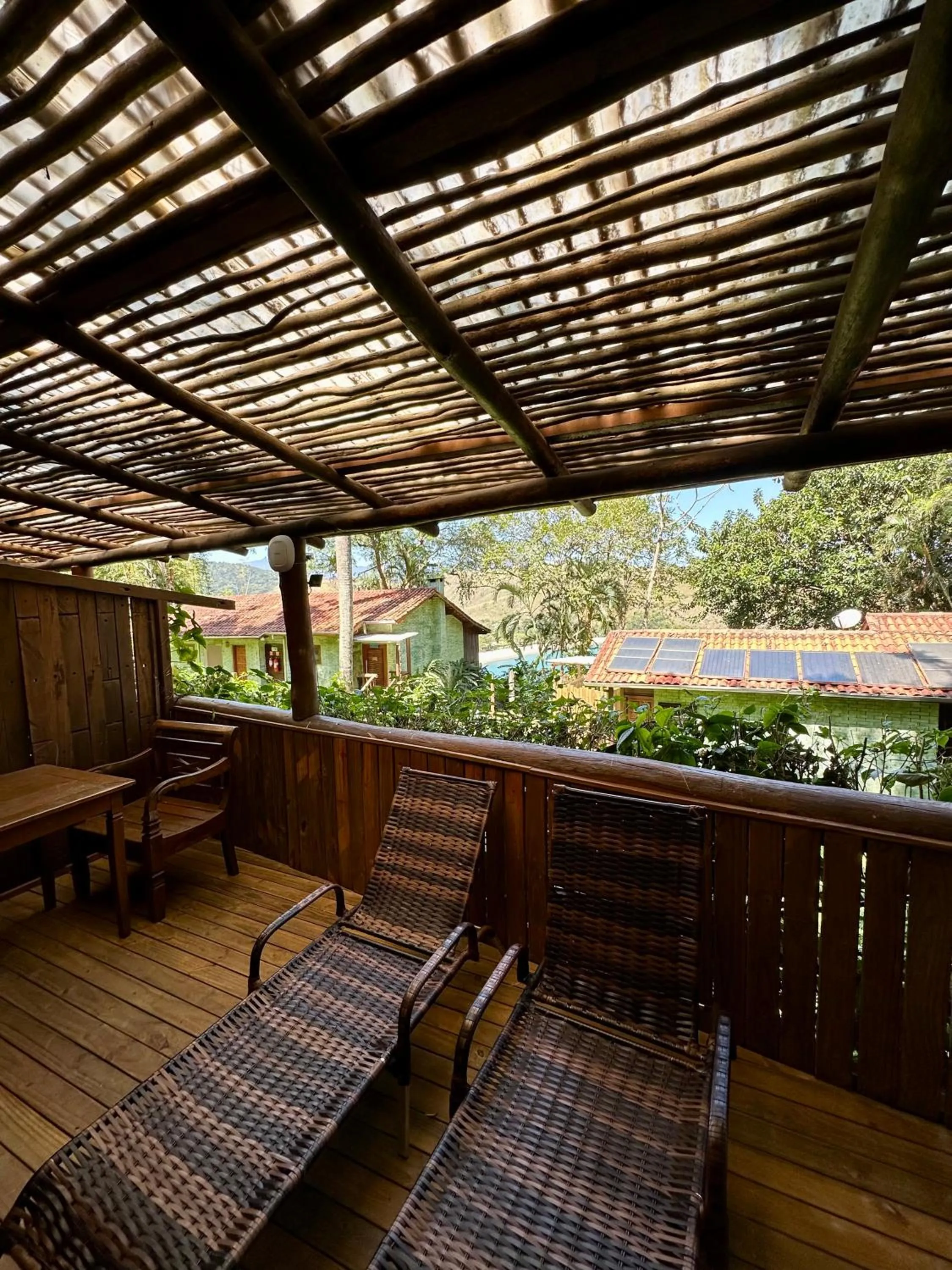 Balcony/Terrace in Ilha de Toque Toque Eco Hotel