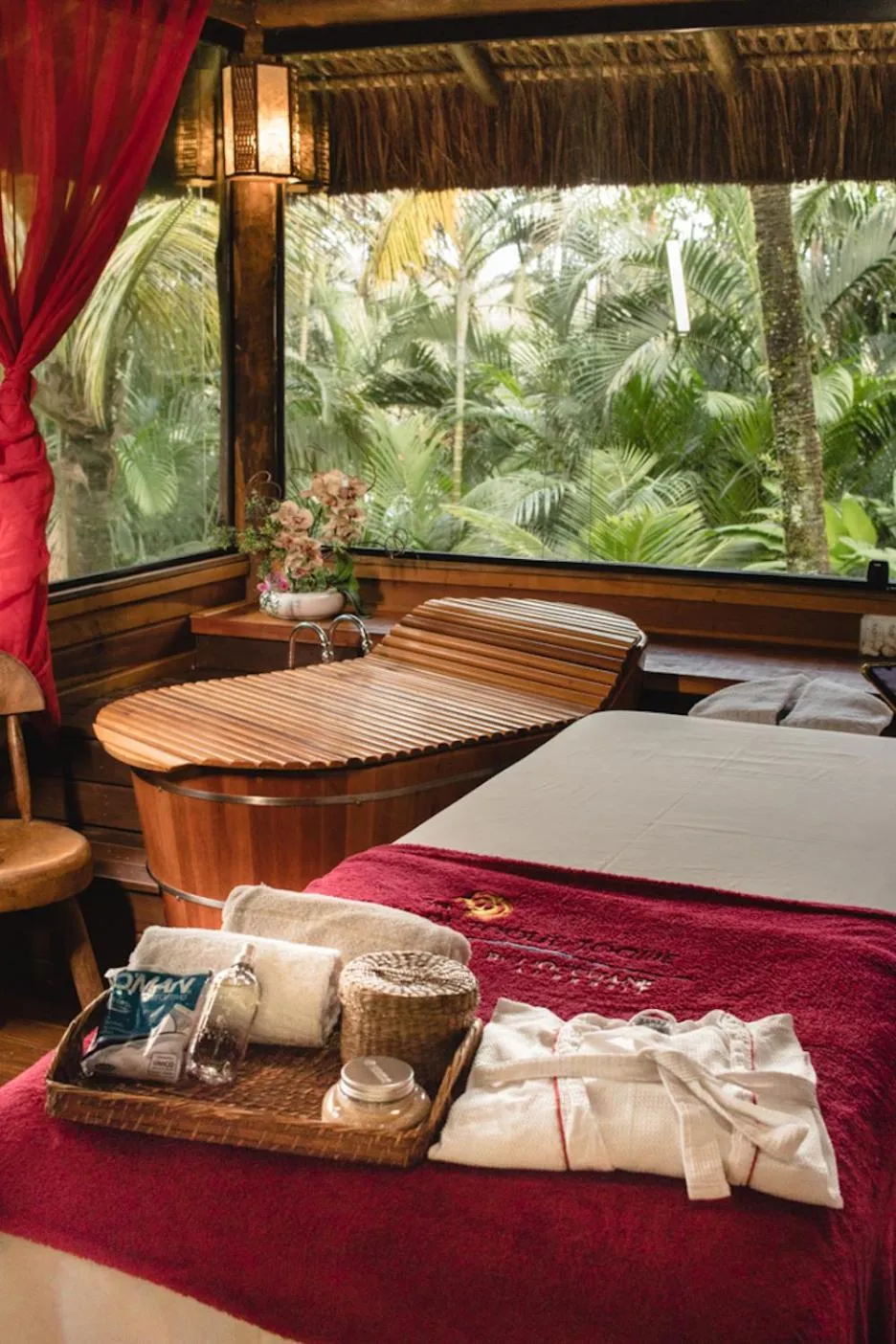 Spa and wellness centre/facilities, Bed in Ilha de Toque Toque Eco Hotel