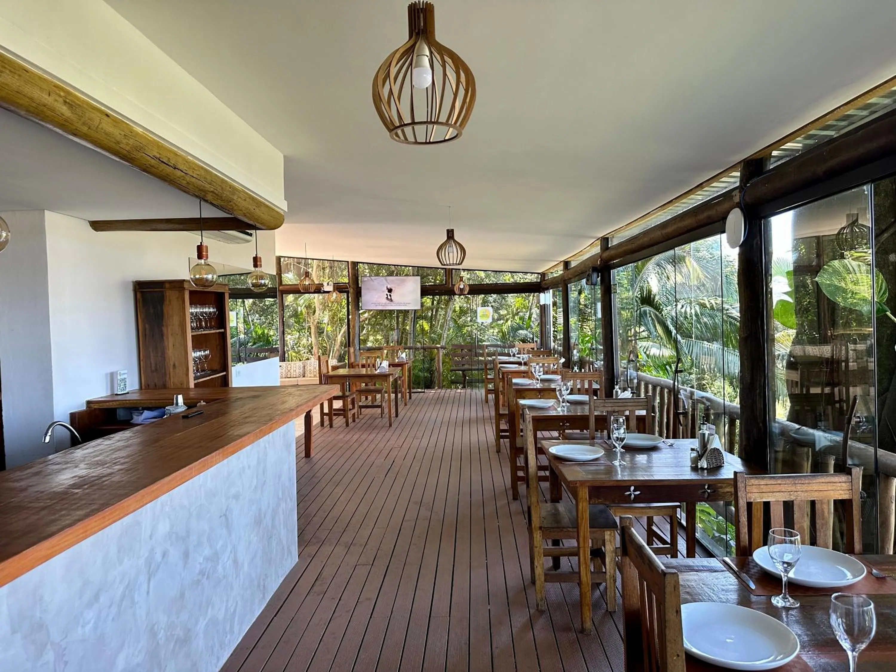Restaurant/places to eat in Ilha de Toque Toque Eco Hotel