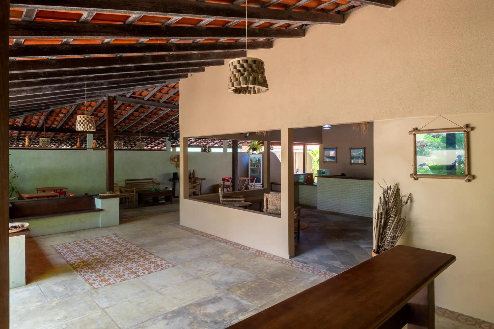 Lobby or reception, Bed in Pousada Do Rio Barreirinhas