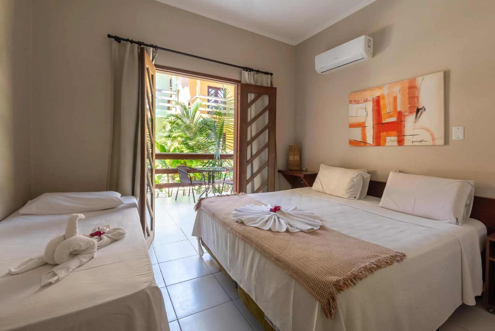 Bed in Pousada Do Rio Barreirinhas