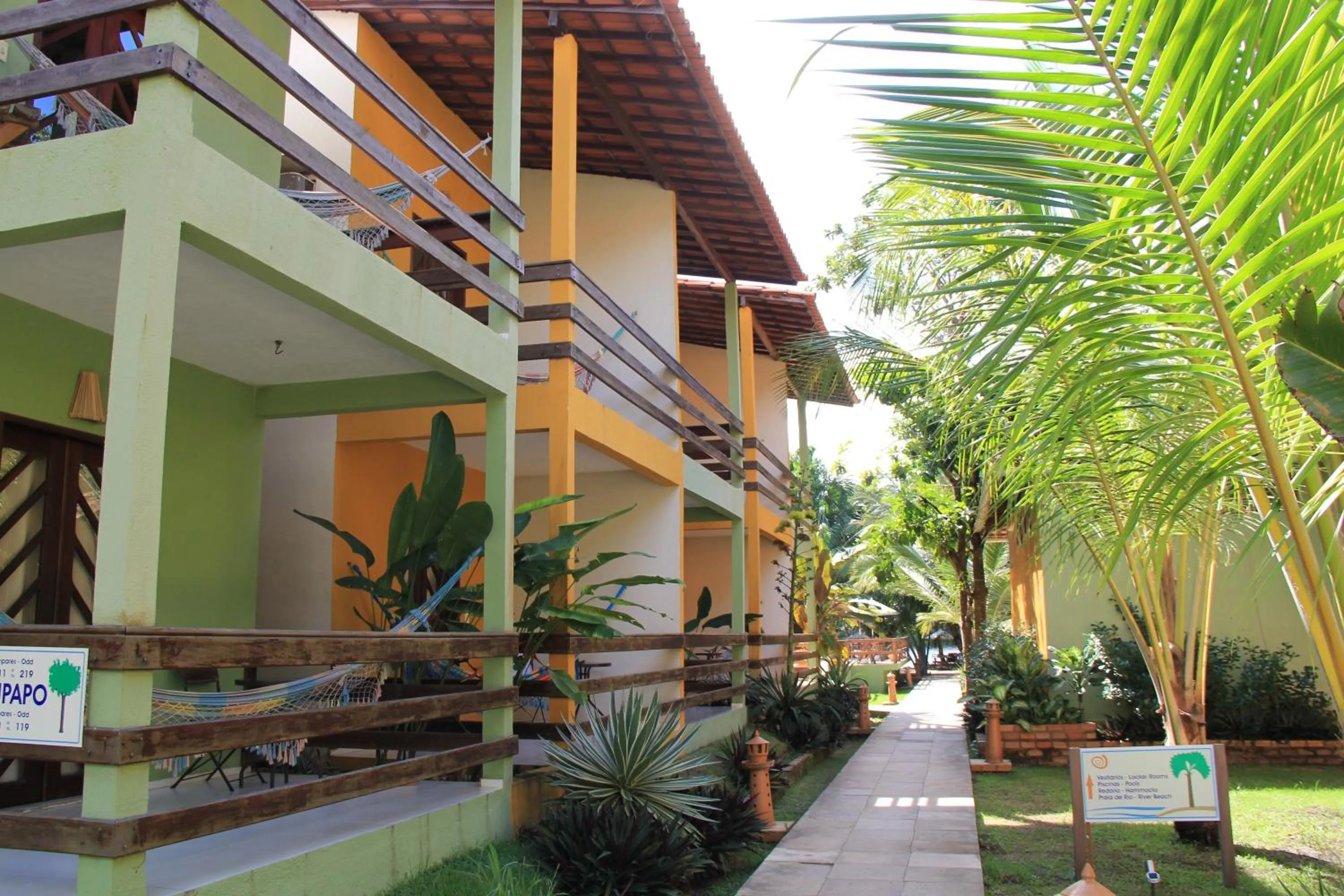 Garden view in Pousada Do Rio Barreirinhas