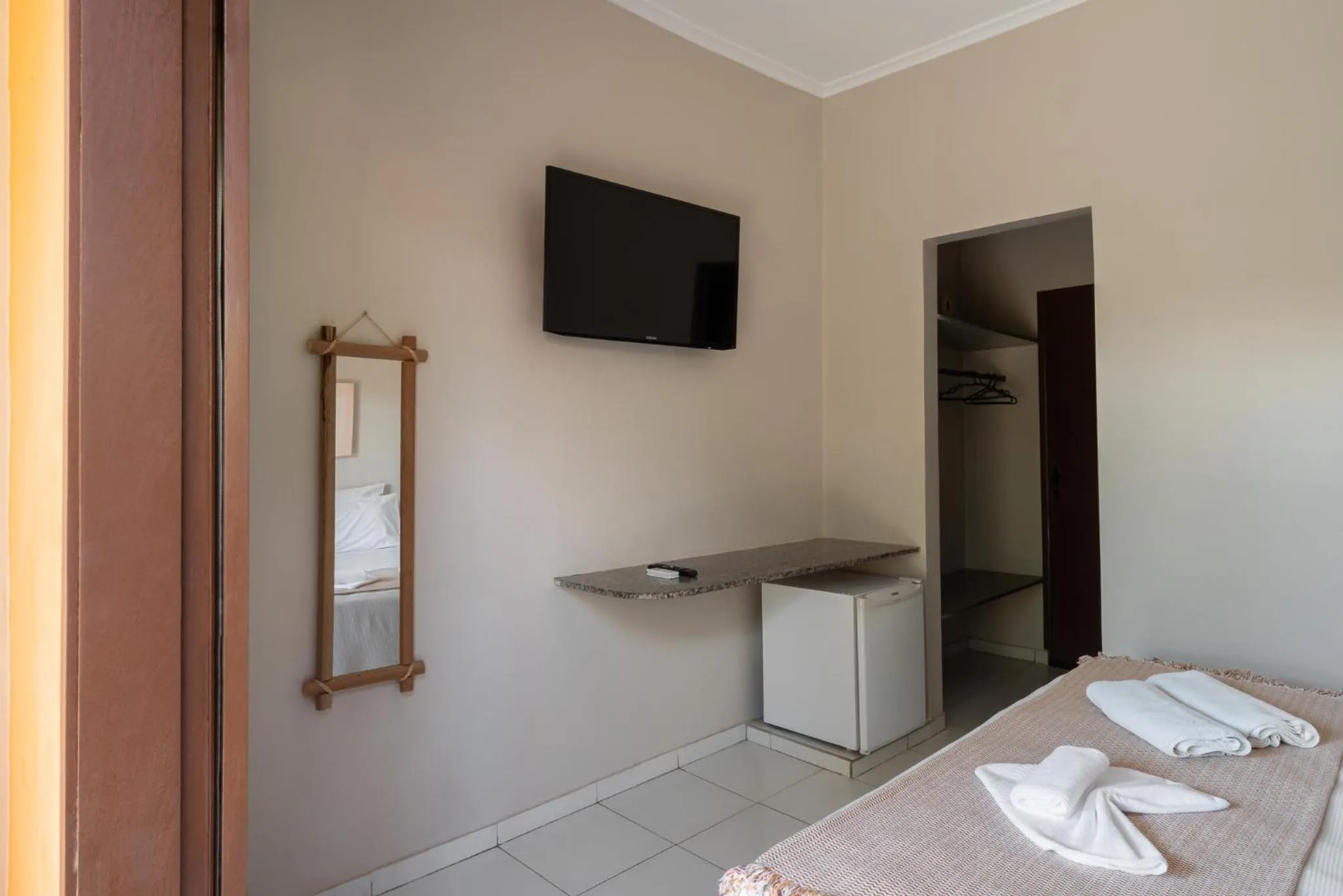 TV and multimedia, Bed in Pousada Do Rio Barreirinhas