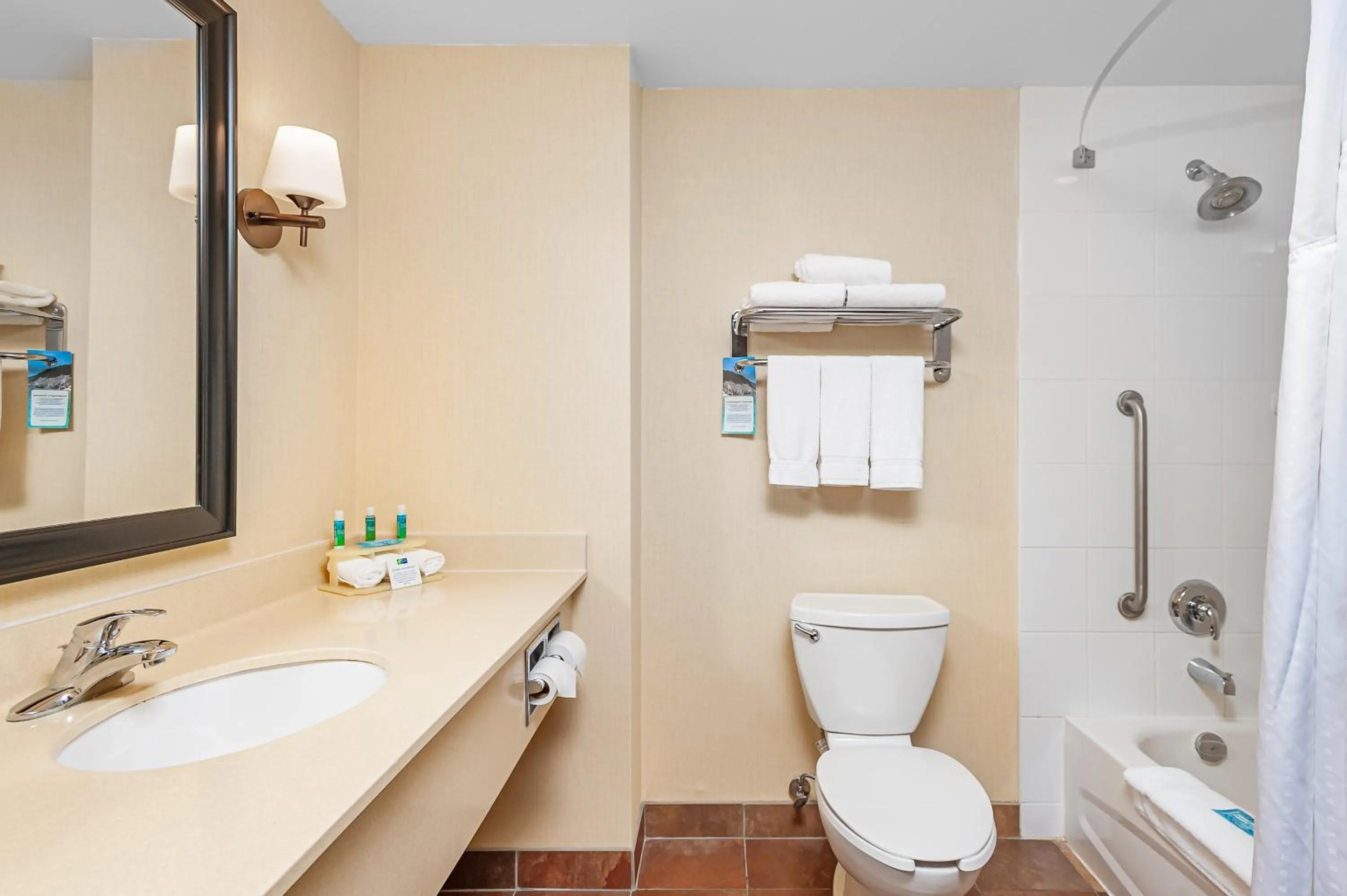 Bathroom in Holiday Inn Express Hotel & Suites Clarington - Bowmanville by IHG