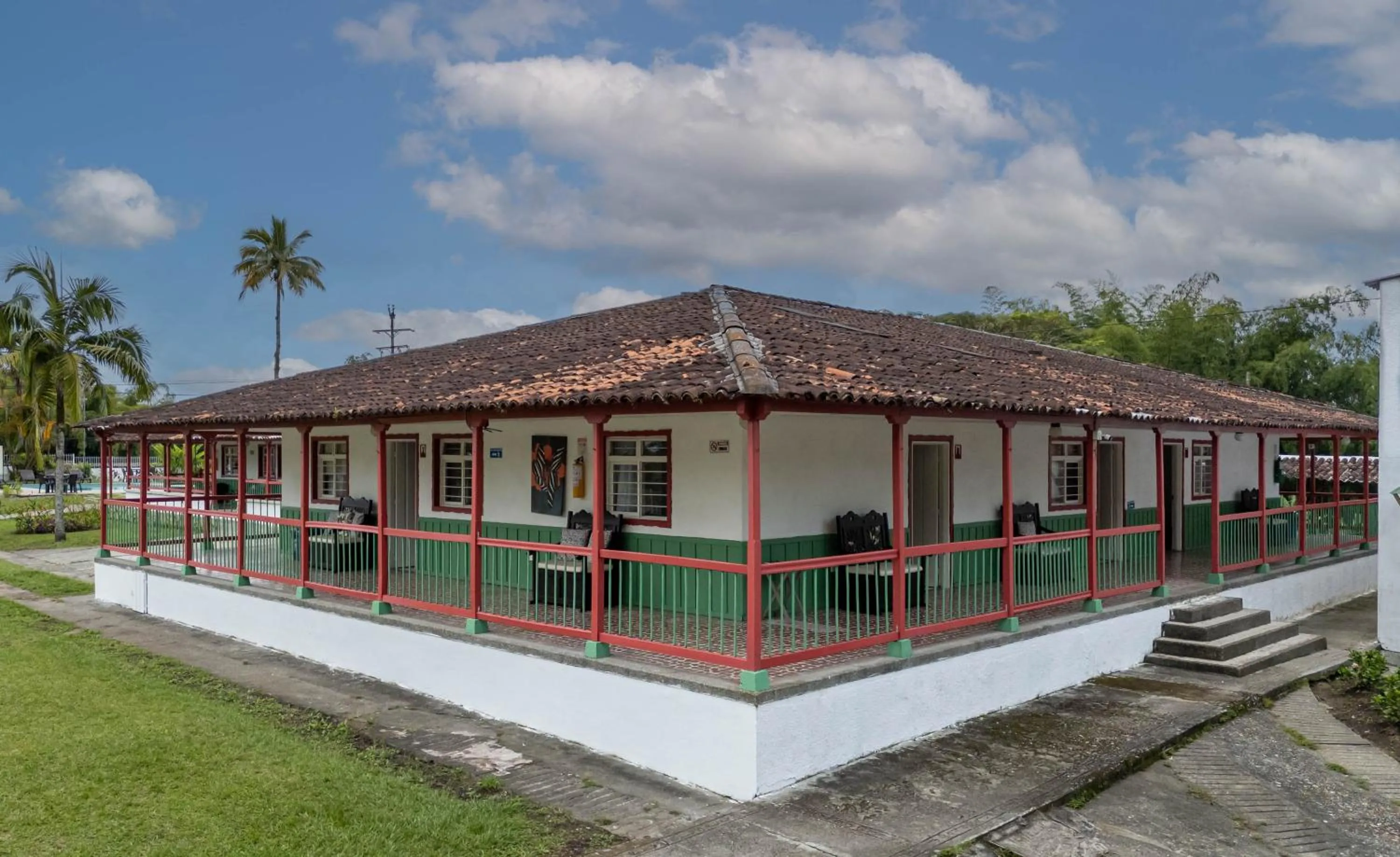 Property building in Hotel campestre La Floresta