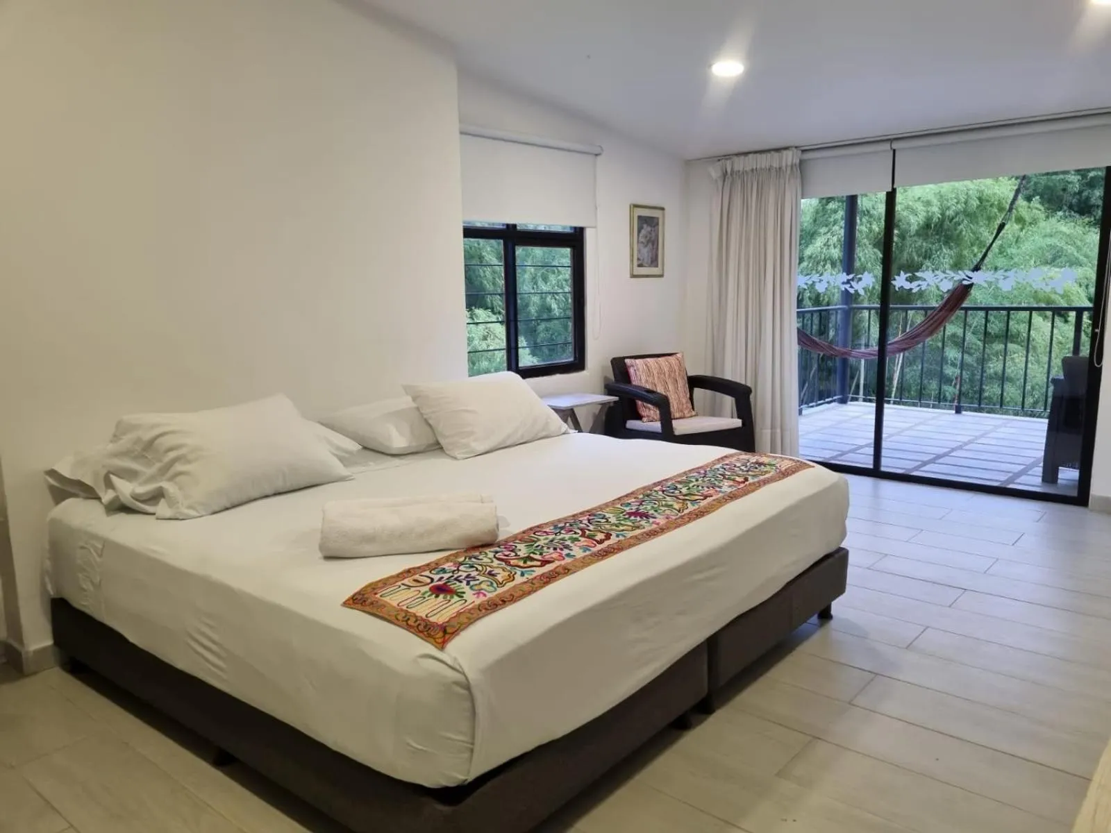 Bed in Hotel campestre La Floresta