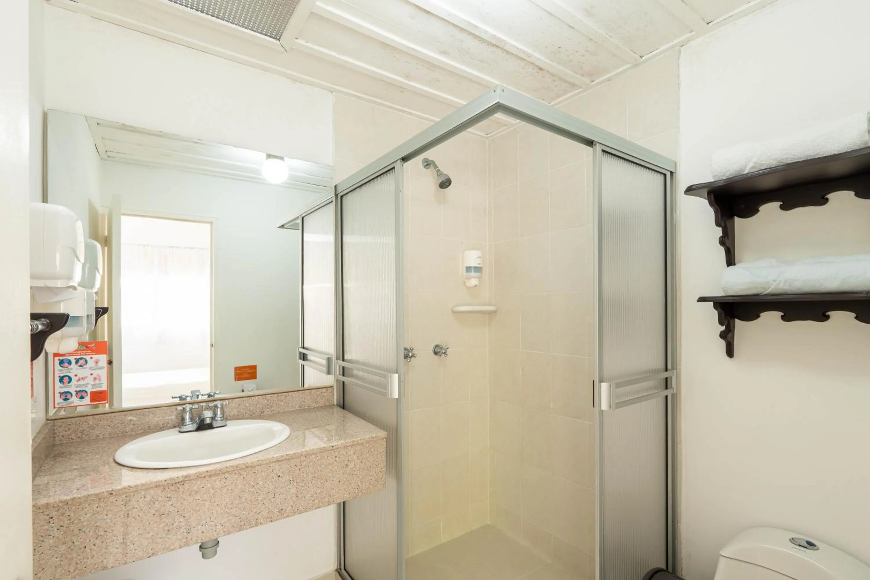 Bathroom in Hotel campestre La Floresta
