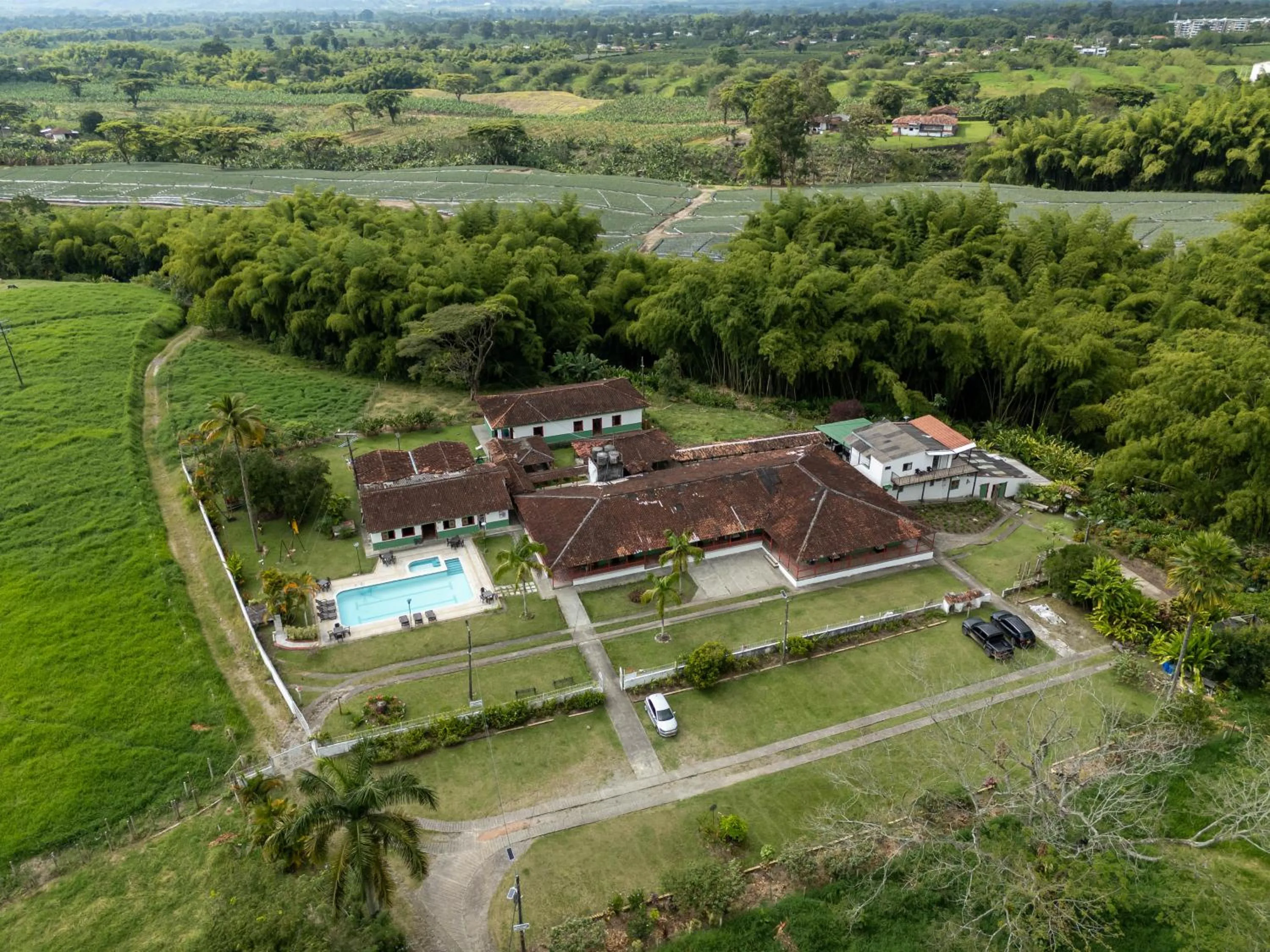Natural landscape in Hotel campestre La Floresta